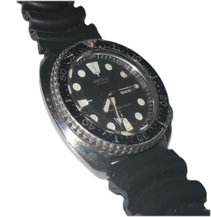 VINTAGE SEIKO TURTLE DAY DATE AUTOMATIC REF 6309-7040 SERVICED GOOD CONDITION