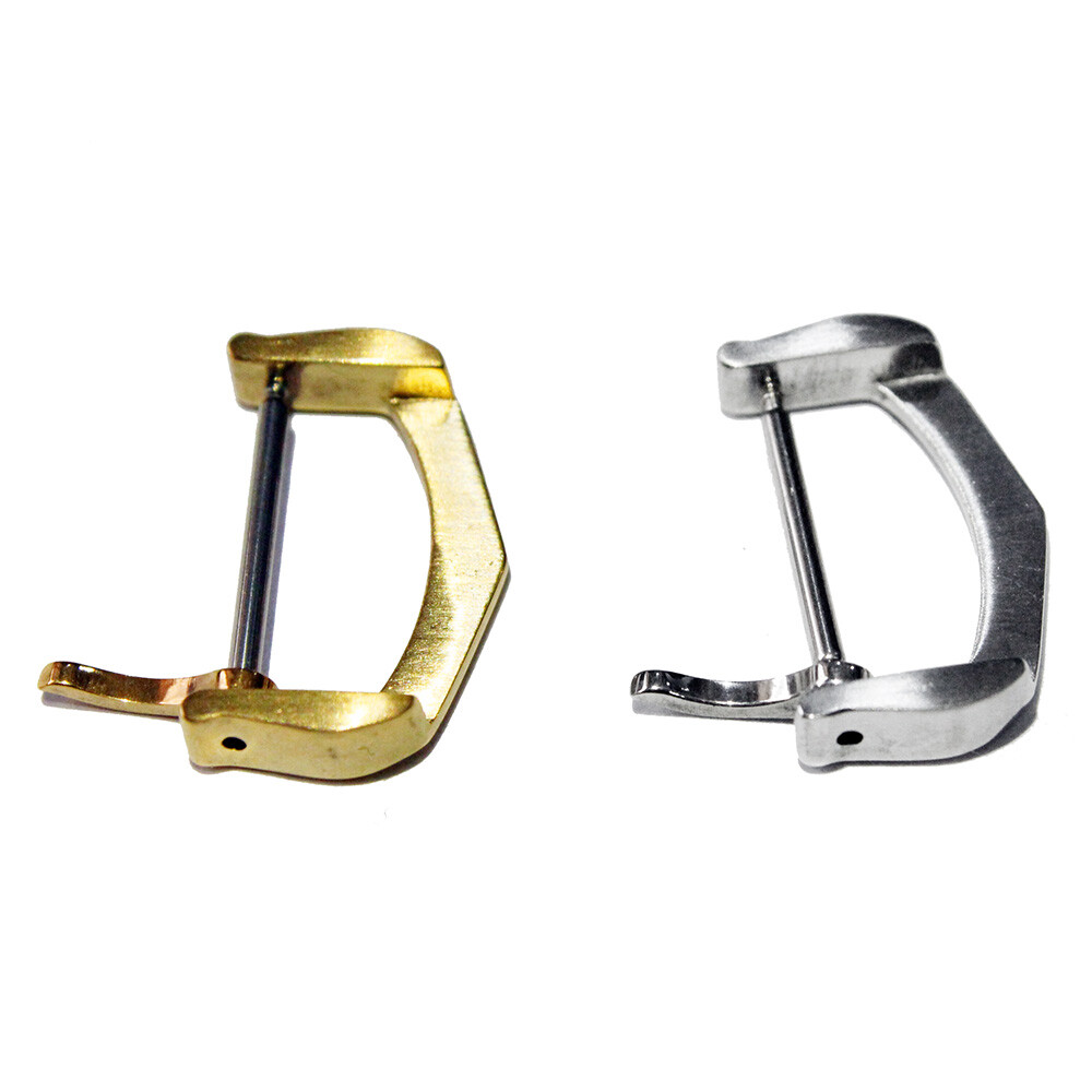 Stainless Steel Tongue Clasp Pin Buckle For Cart!er Leather Rubber Strap Band