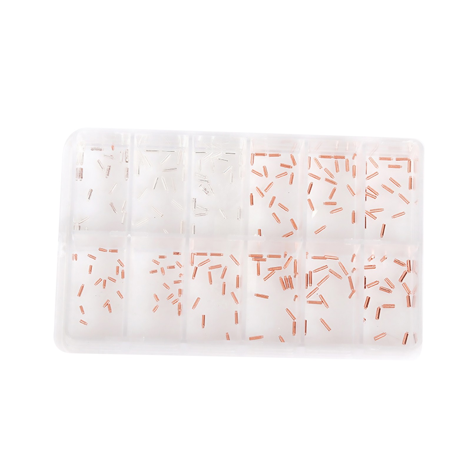 240Pack 12 Size Copper Watch Dial Feet Movement Spare Parts Watch Repair Tools