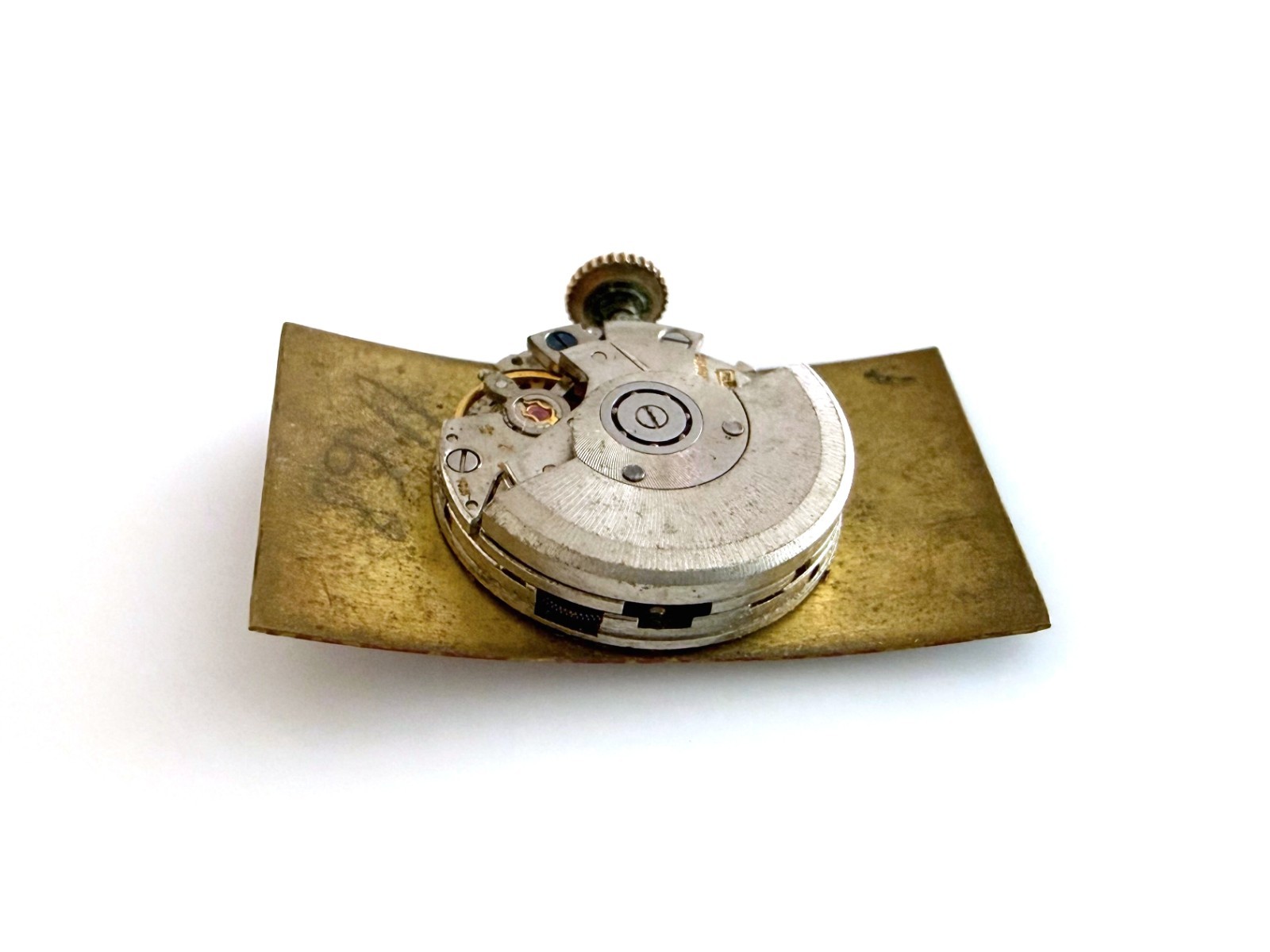 Le Coultre Movement With Colored Dial Needs Work