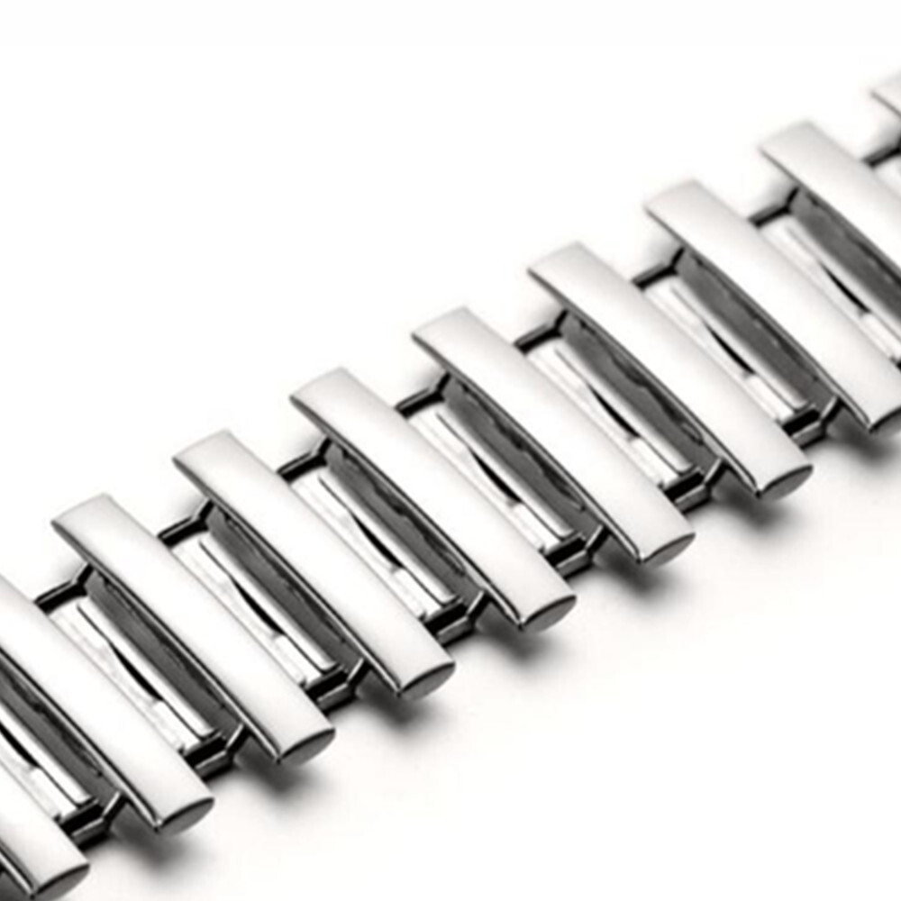 12 – 22mm Stretch Expansion Spring Stainless Steel Watch Band Strap Bracelet USA