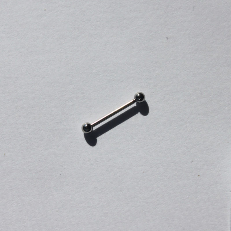 16g 1.2mm Barbell Surgical Steel Body Piercing Jewelry