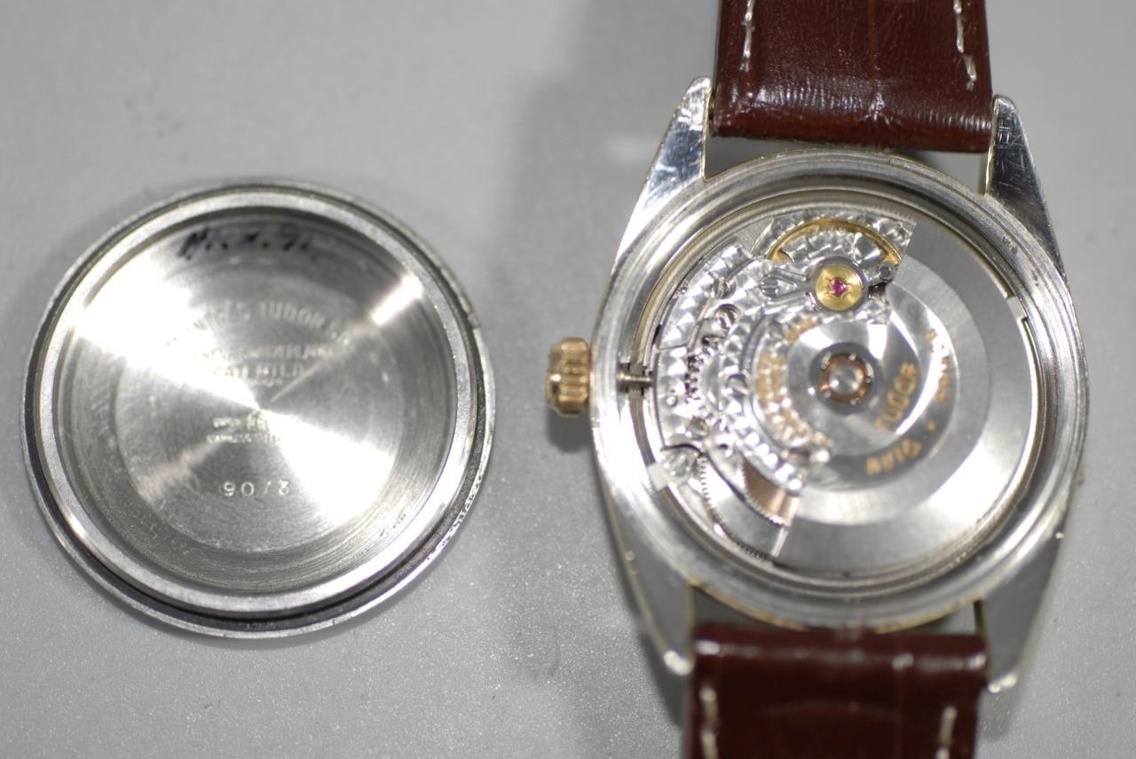 Rolex Tudor Prince OysterDate Solid Gold Bezel & Gold Capped Case 90735 – Rare!