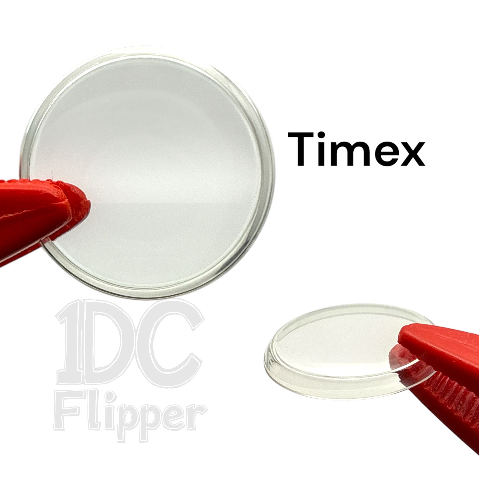 Timex Watch Crystal TX1D #028 Ladies Round 17.0 mm NOS