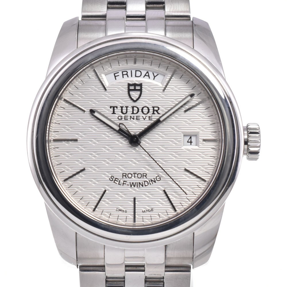 with paper TUDOR Glamor Date Day 56000 Automatic Men’s Watch R#149222