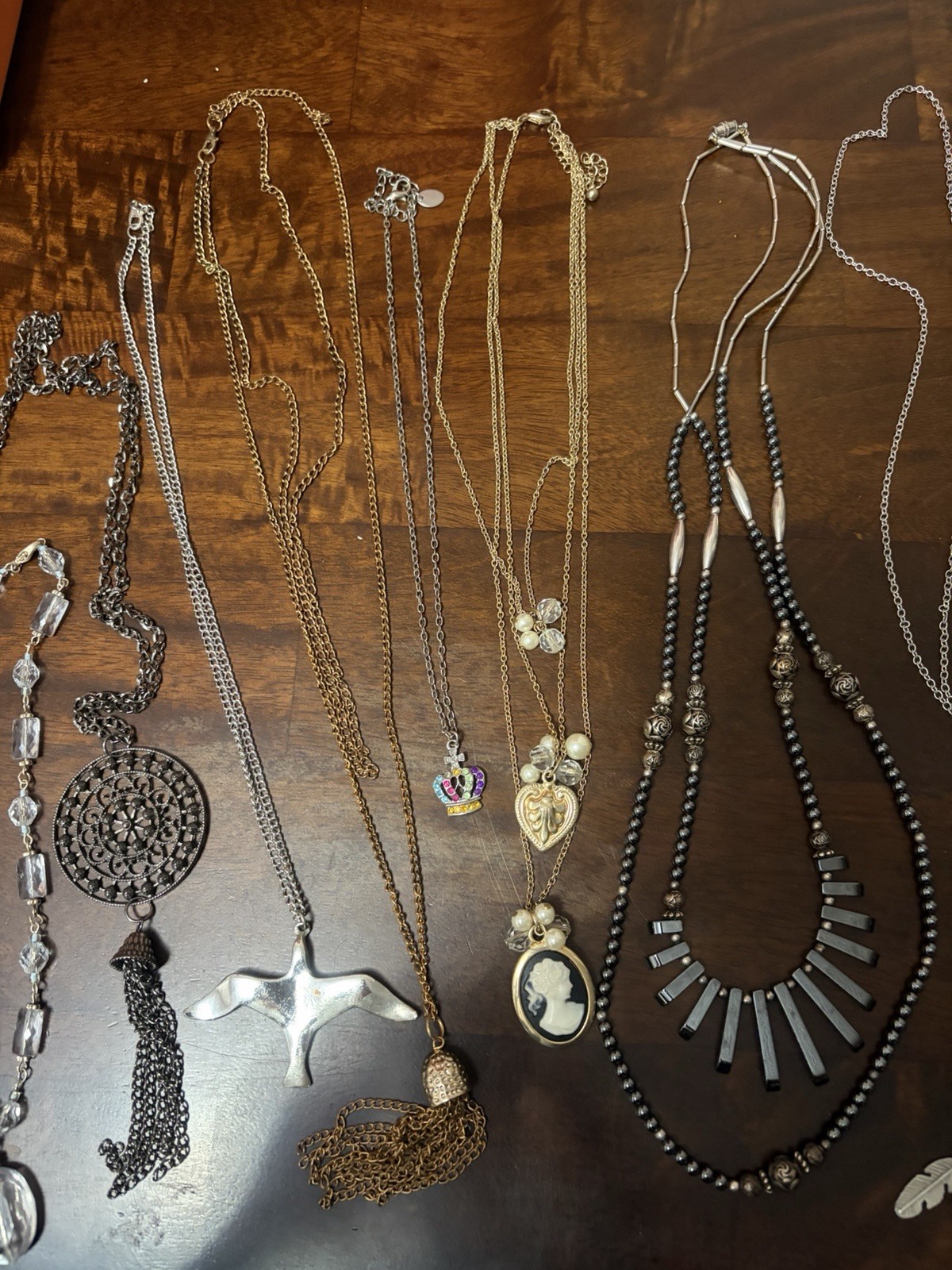 Fashion Mixed Lot Necklaces & Pendants Multicolor Metal Unisex Adults (16pc)