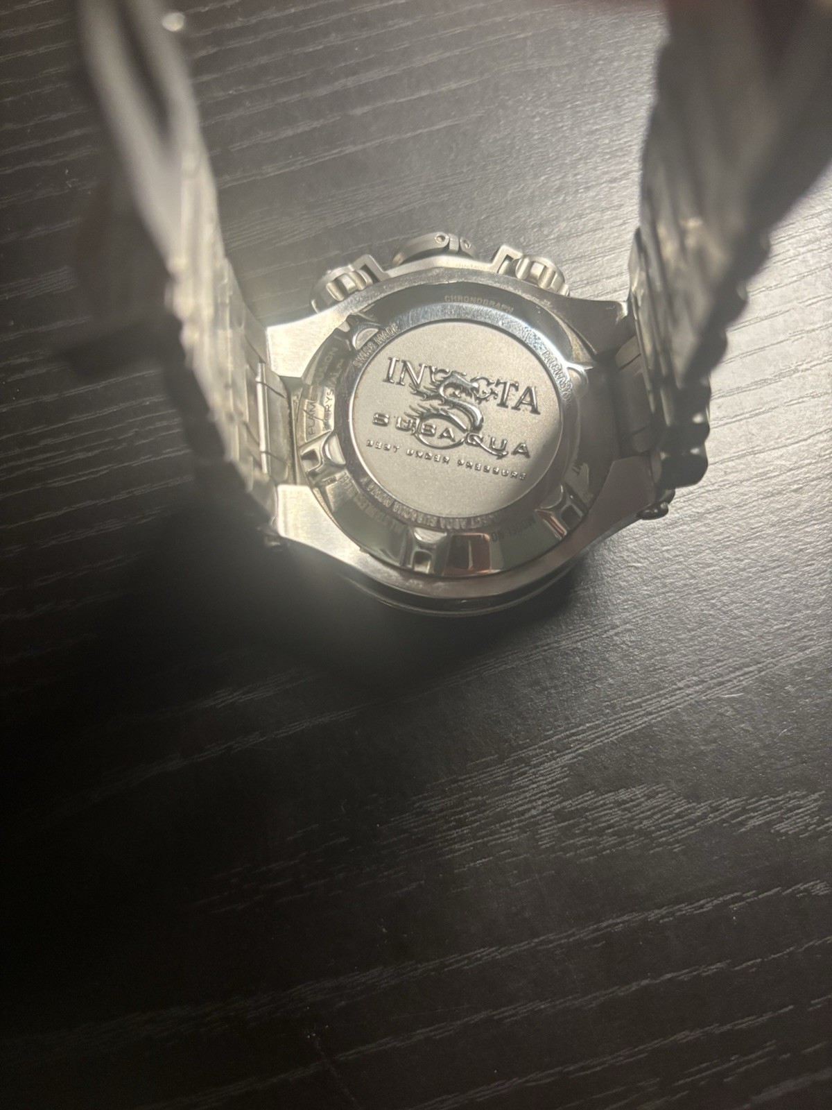 Invicta Subaqua Men’s Diver Chronograph Quartz Watch 500m Silver Stainless