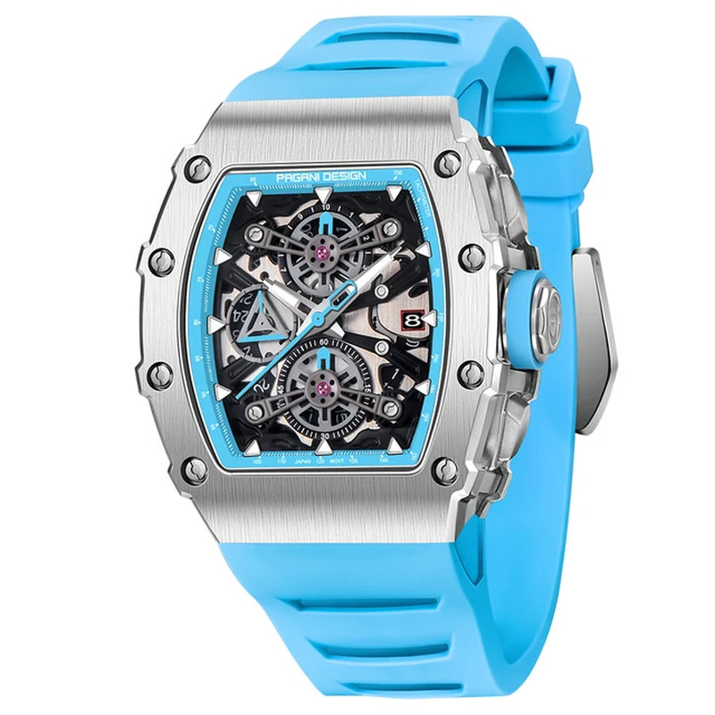 “2023 Ultimate Men’s Sport Watch – Waterproof, Skeleton Dial, Sapphire Glass”