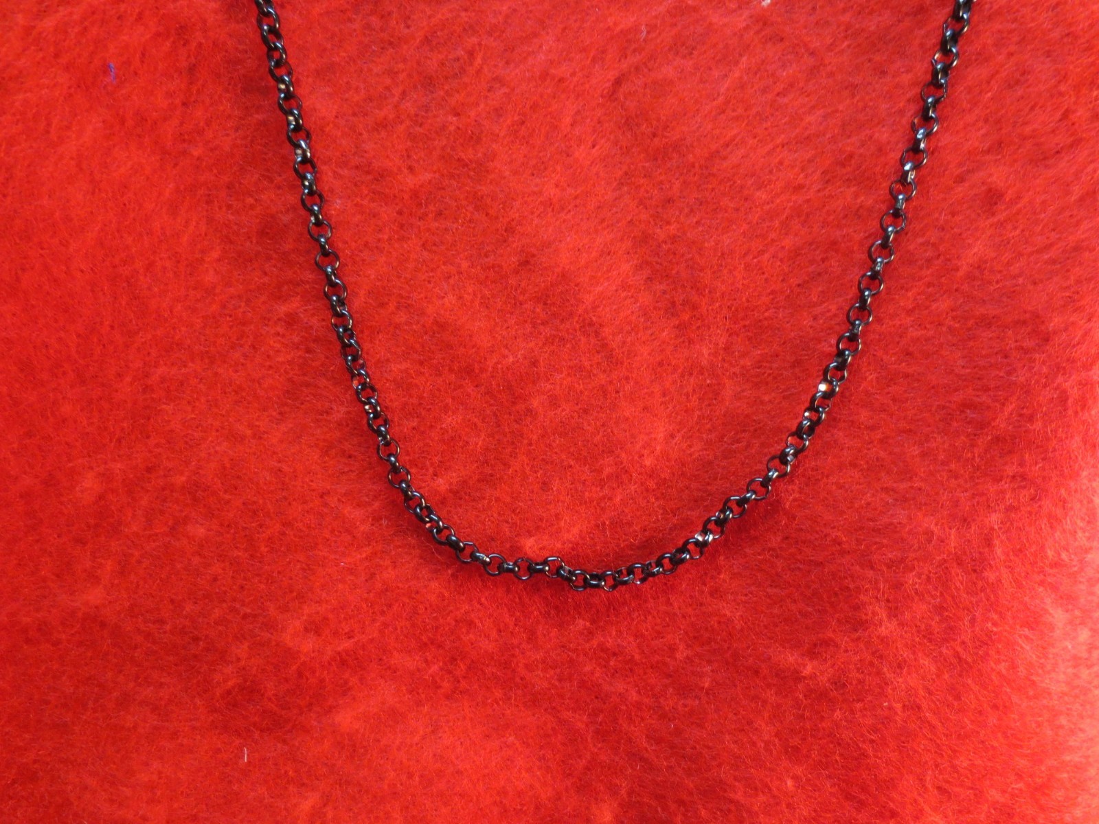 4mm 16″-84″ STAINLESS STEEL GOLD/SILVER/BLACK/PLATED STUNNING ROLO ROPE NECKLACE