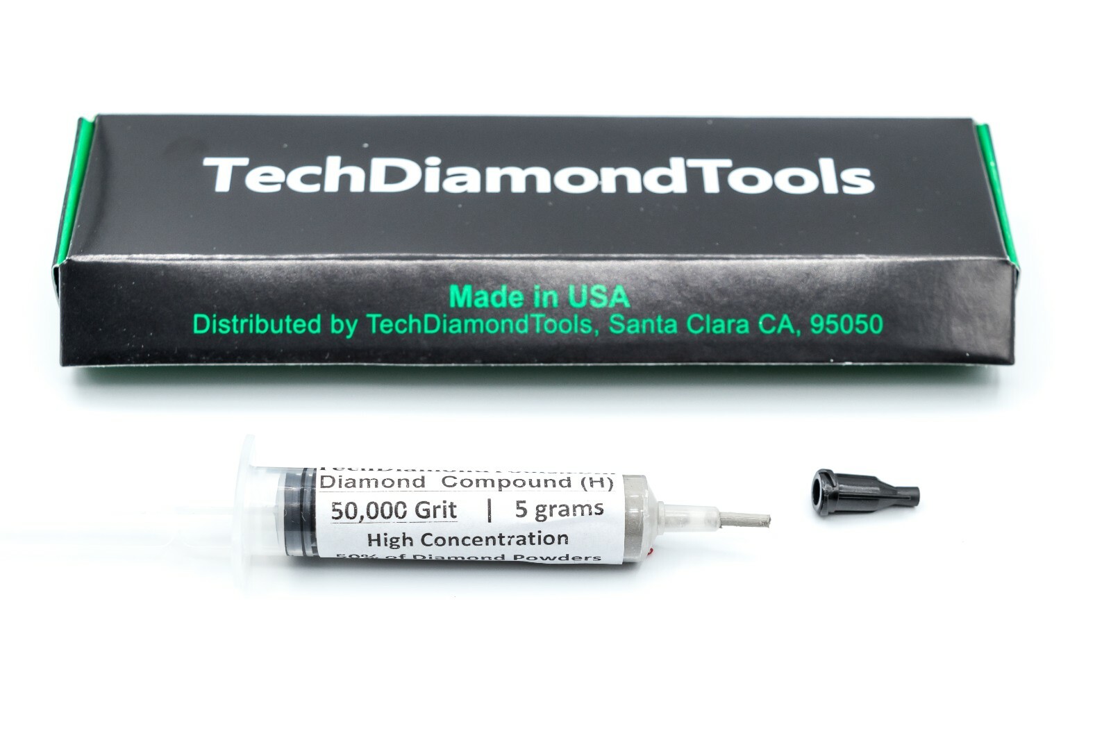 Diamond Polishing Paste 50,000 Grit 0-0.5 Micron (H) 50% Concentration, 5 Grams