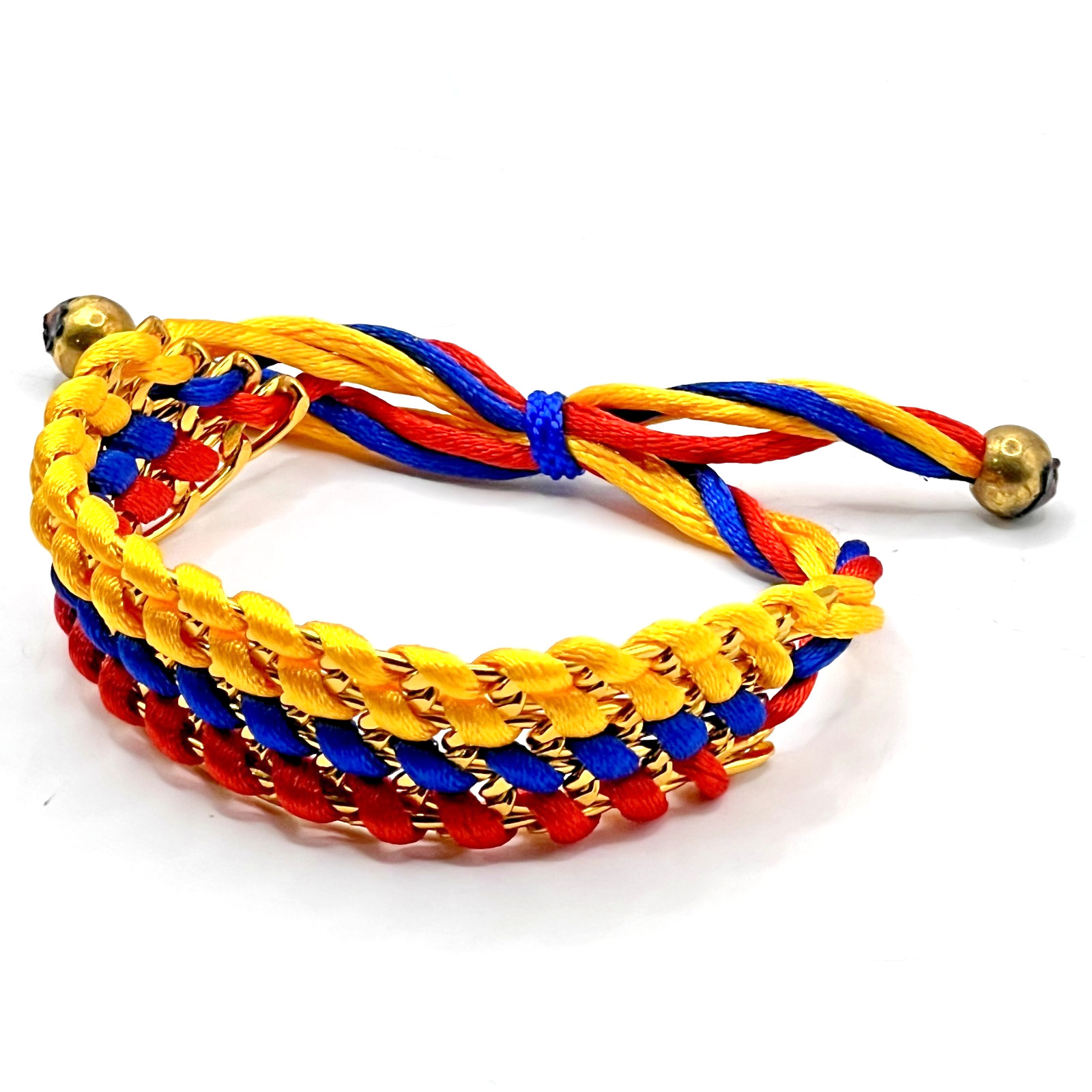 Handmade in Colombia – Colombian Threaded Bracelet Adjustable & Artist Made