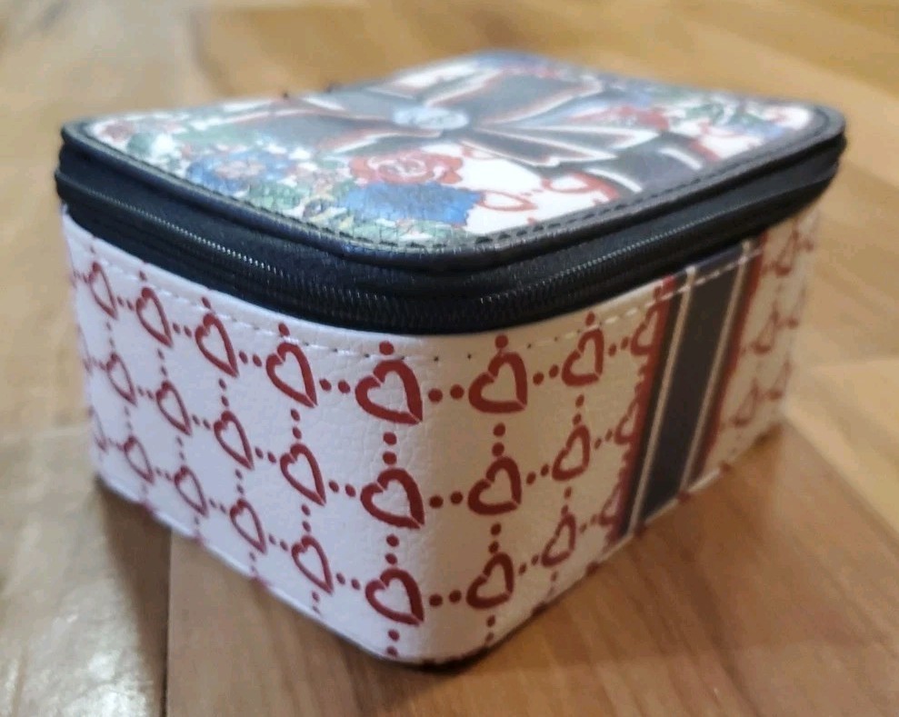 Brighton Be Your Kind Of Beautiful Soft Case Travel Zipper Jewelry Box AS IS