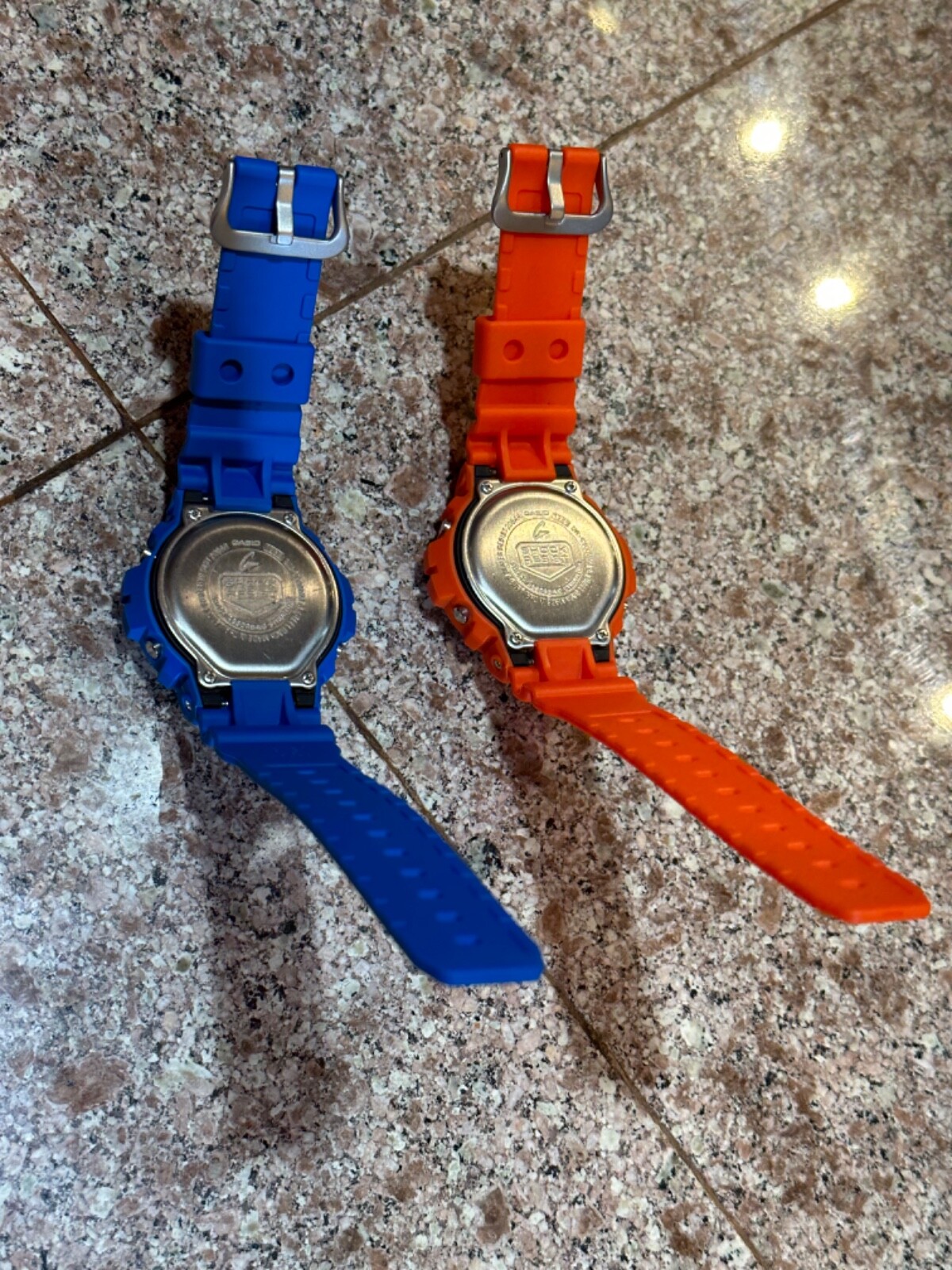 Casio G-Shock DW-6900MM-2 + DW6900MM-4 Combo SET Matte Blue & Orange dw-6900 WOW