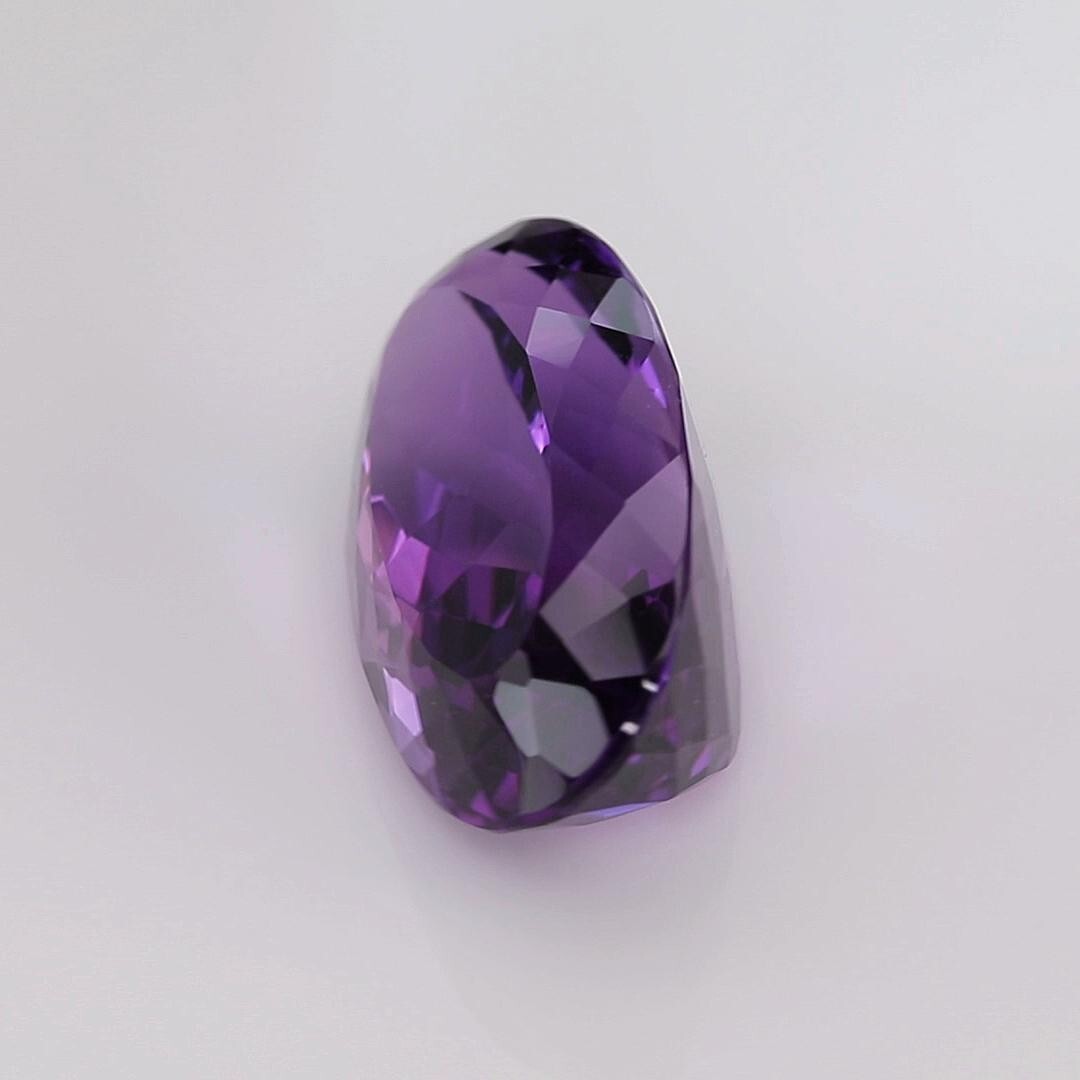 22.59 carats – Fine Grade Vivid Purple Bolivian Natural Amethyst 2410341-5