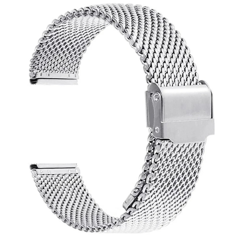 Milanese Stainless Steel Watch Band Mesh Strap Bracelet 18mm 20mm 22mm 24mm