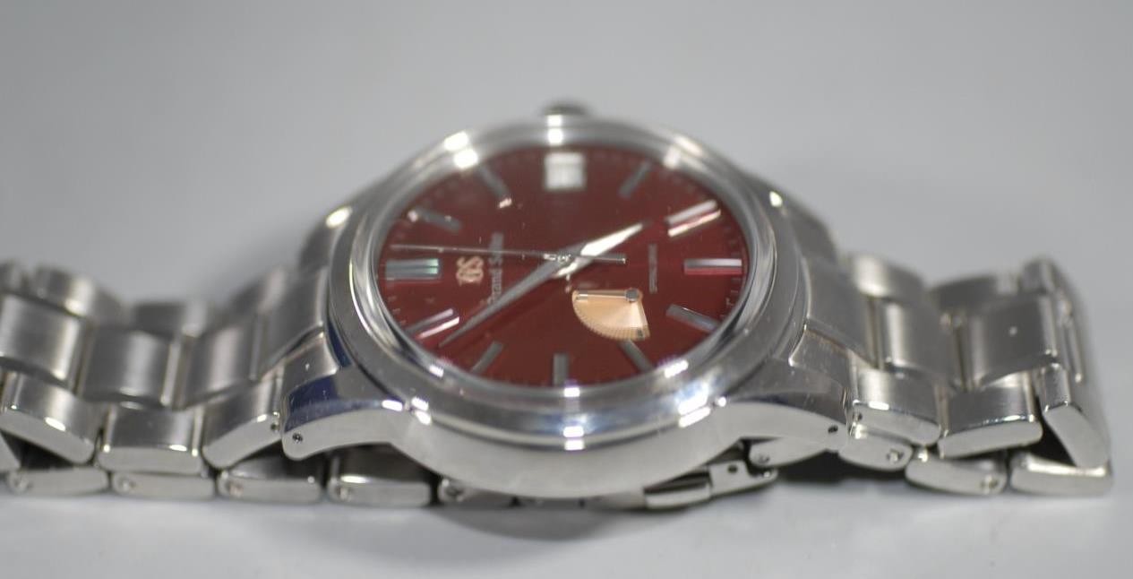Grand Seiko Red Elegance Collection 20th Anniversary Limited SBGA499 Nice Minty!