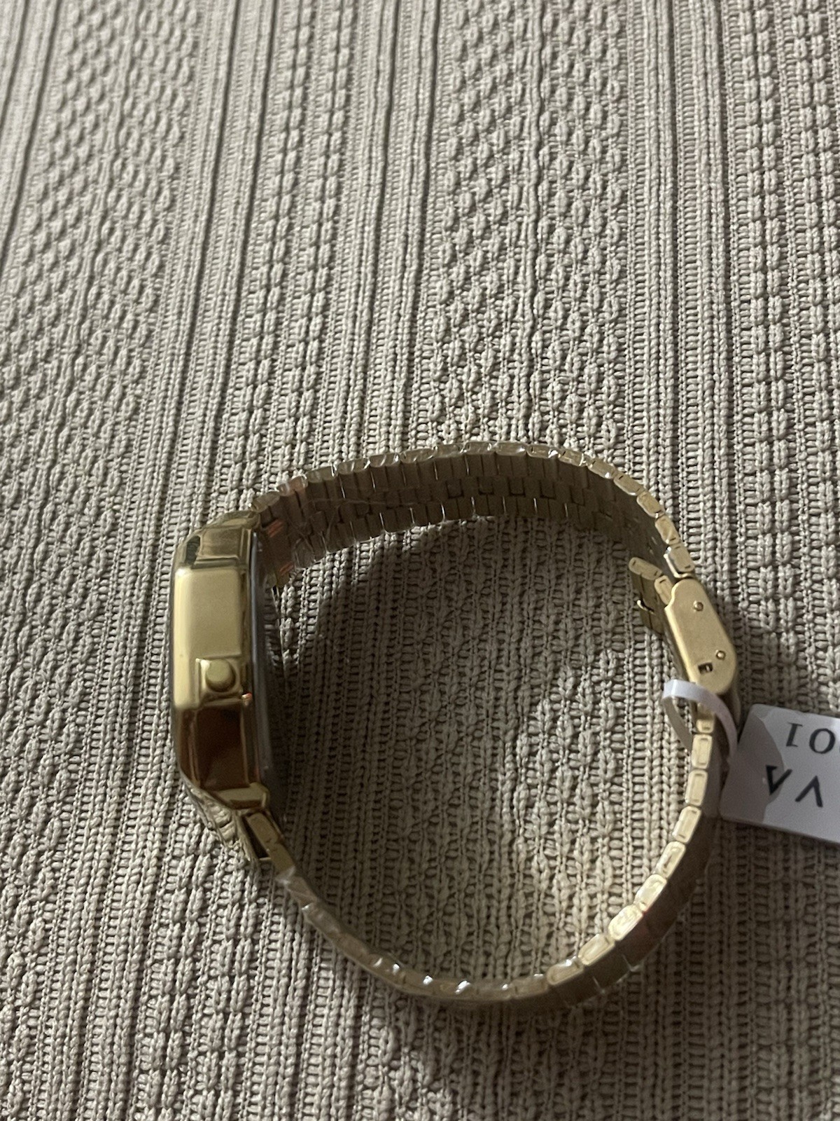 Activa x Invicta Unisex Digital 39mm Gold Stainless Steel Watch