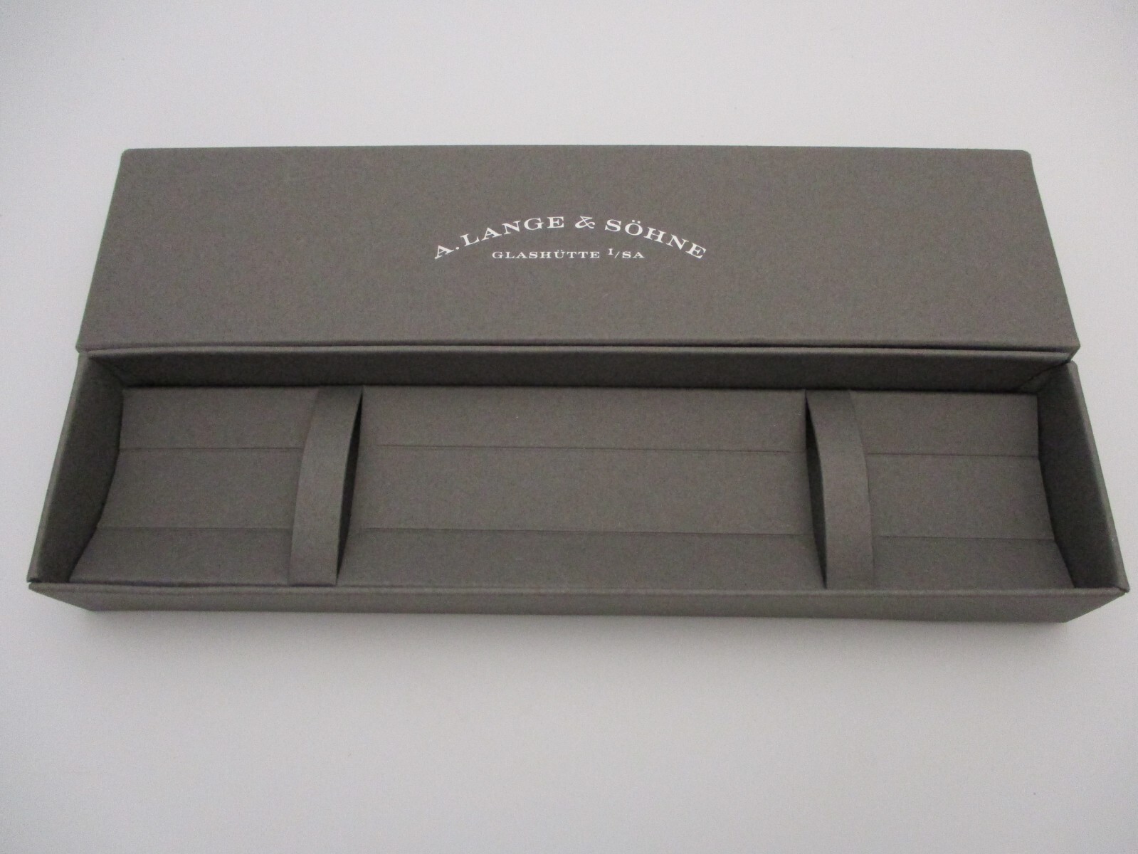 Original A. Lange & Sohne Glashutte I/SA Watch Strap Box Set Made in Germany