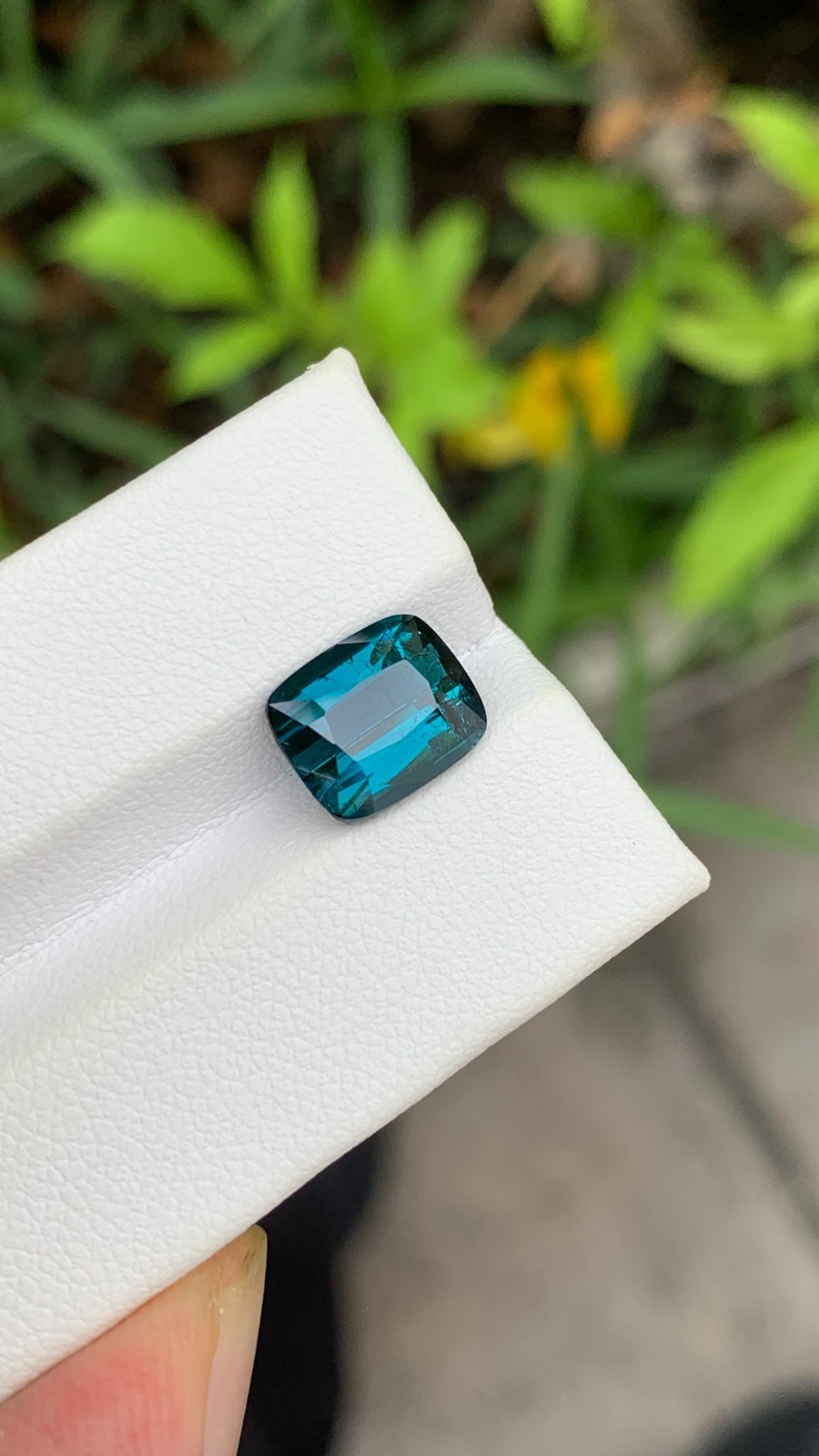 Natural Indicolite Blue Tourmaline faceted , Origin: Afghanistan