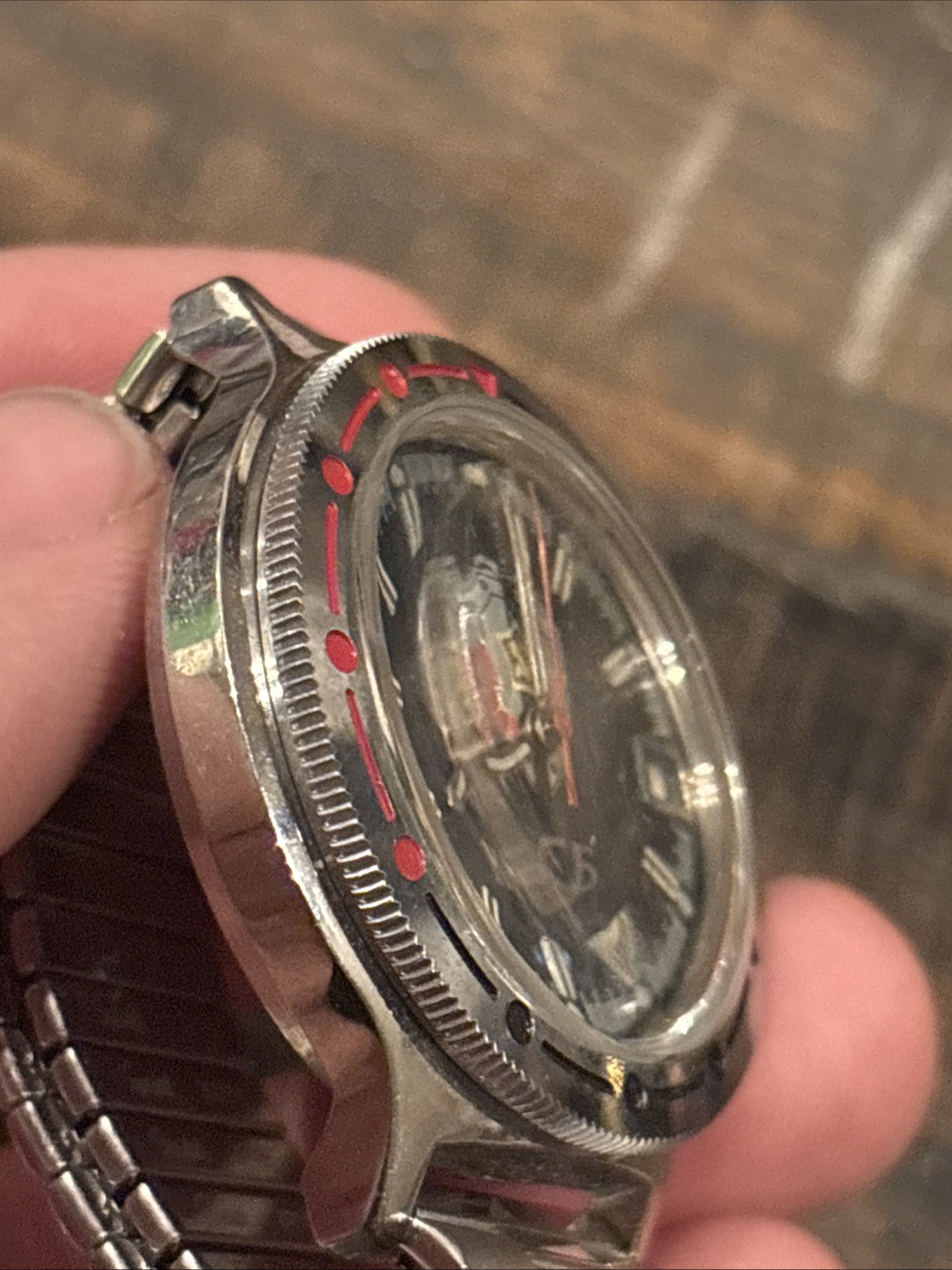 VINTAGE MEN’S WRIST WATCH VOSTOK КГБ KGB military TYPE AUTOMATIC 2416B Amphibian