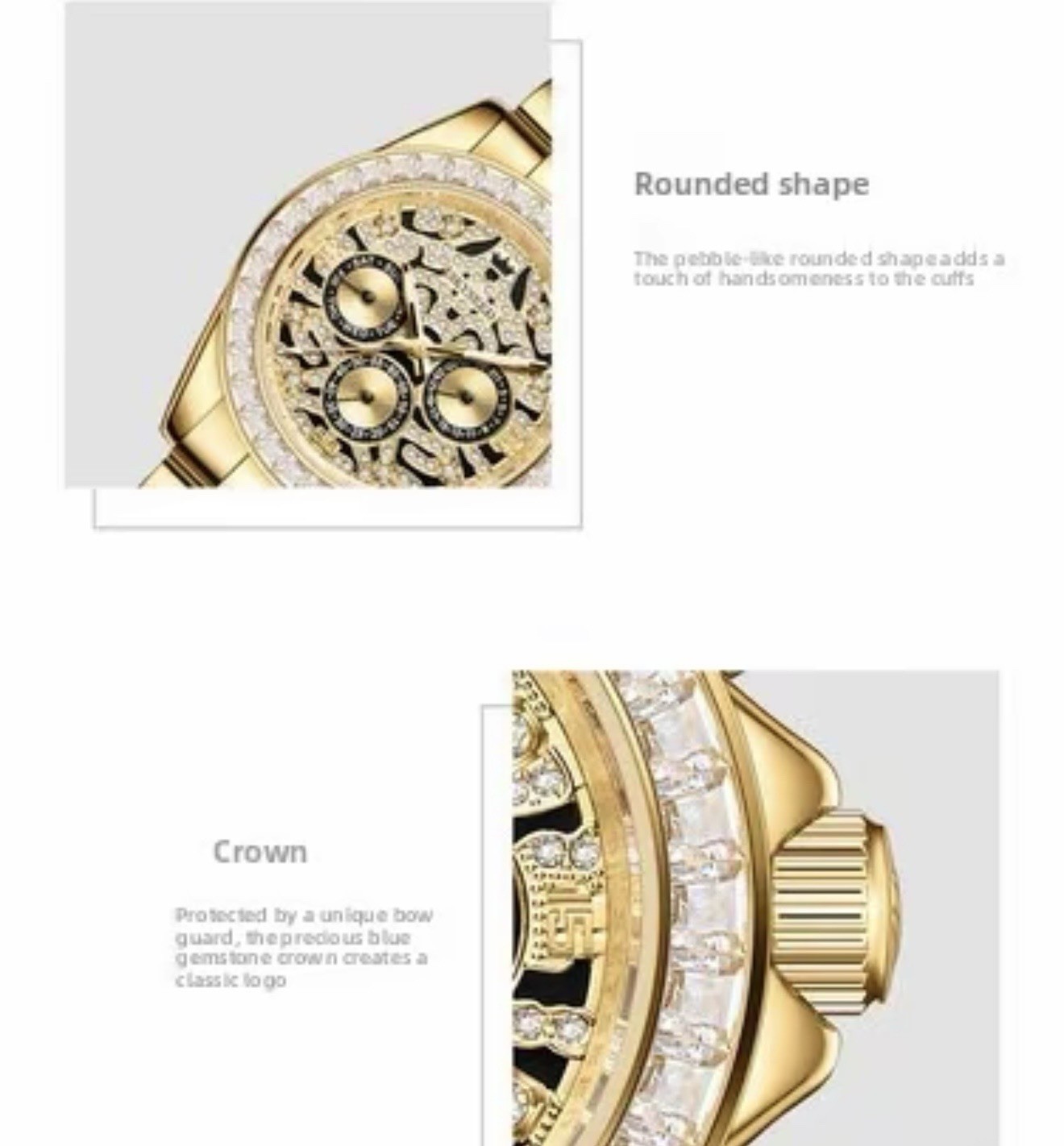 SKYSEED Men’s Sapphire Mechanical Watch, Fashion Luminous “Tiger Dee” Luxury