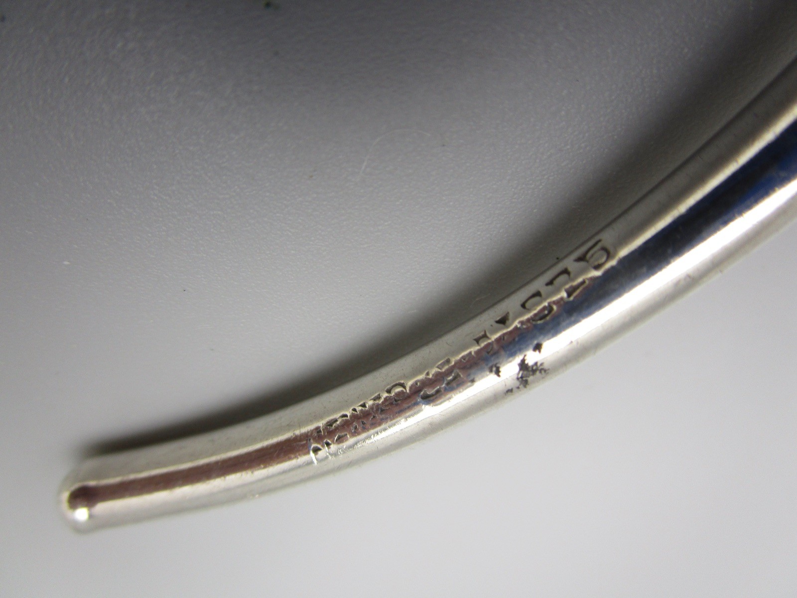CLASSIC MEXICAN STERLING SILVER 5.5MM TORQUE NECK RING NECKLACE 24 GRAMS