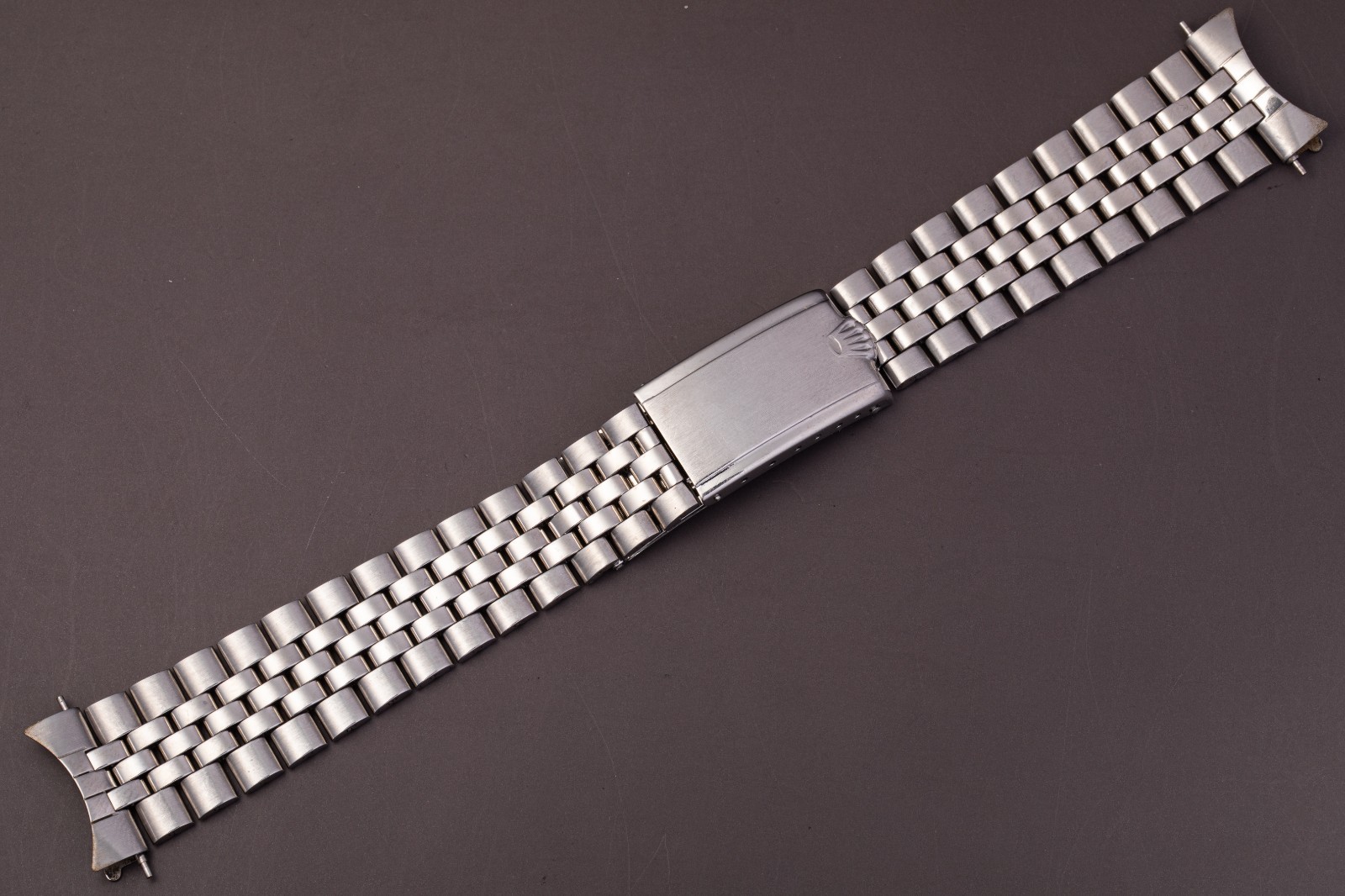 Vintage ORIGINAL 1969 Rolex Swiss “Big Crown” Jubilee Bracelet Band 20mm 4/69