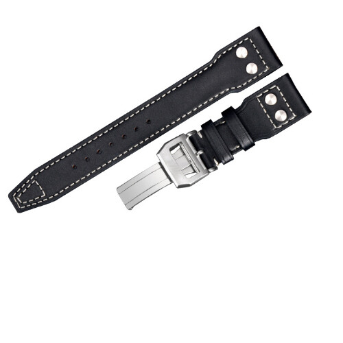 Mens High Quality Genuine Leather Watch Band Strap 20/21/22mm Fit IWC PILOT’S