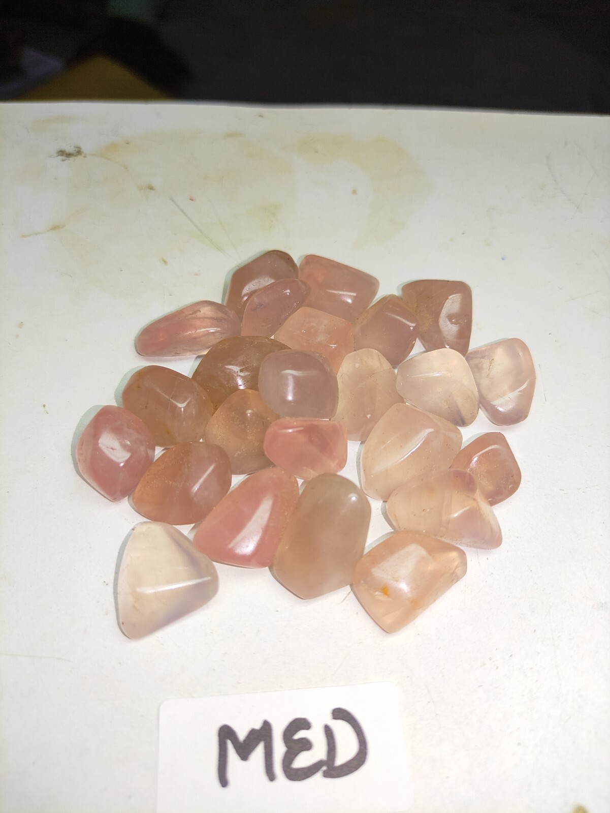 Natural Rose Quartz Tumbles – Healing Crystals for Love and Harmony 50g LOT
