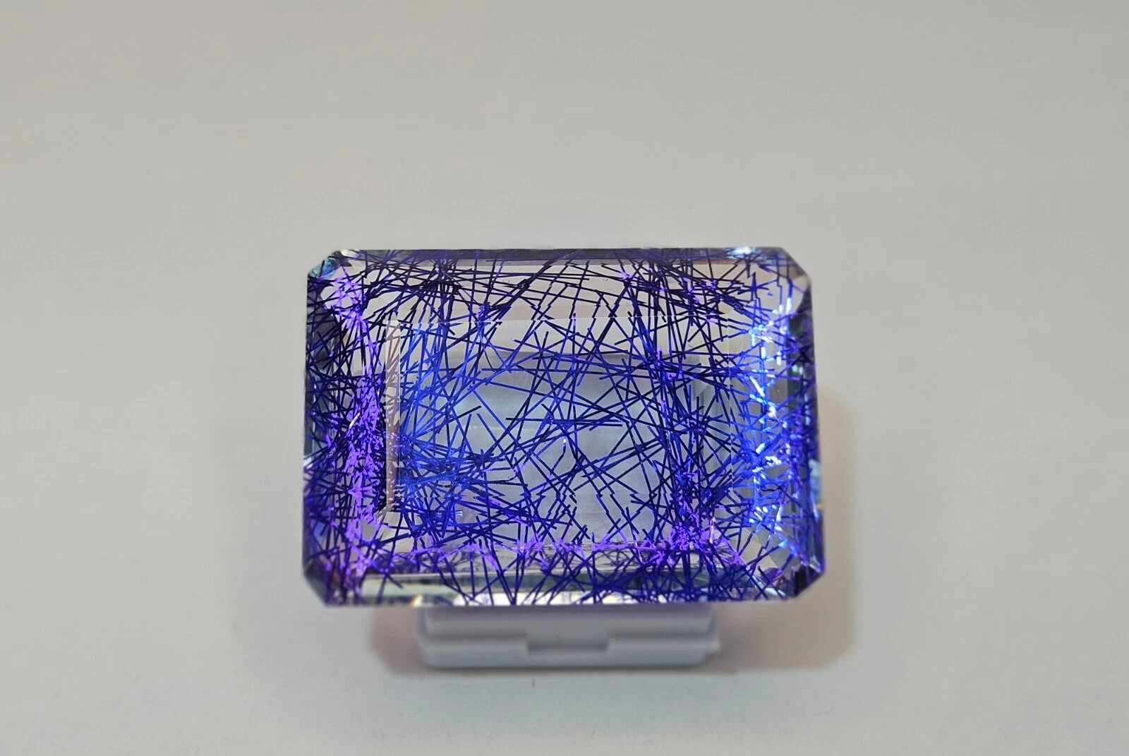 Superb Rutilated Quartz Natural Emerald Cut 195+ Ct Loose EGL Certified Gemstone