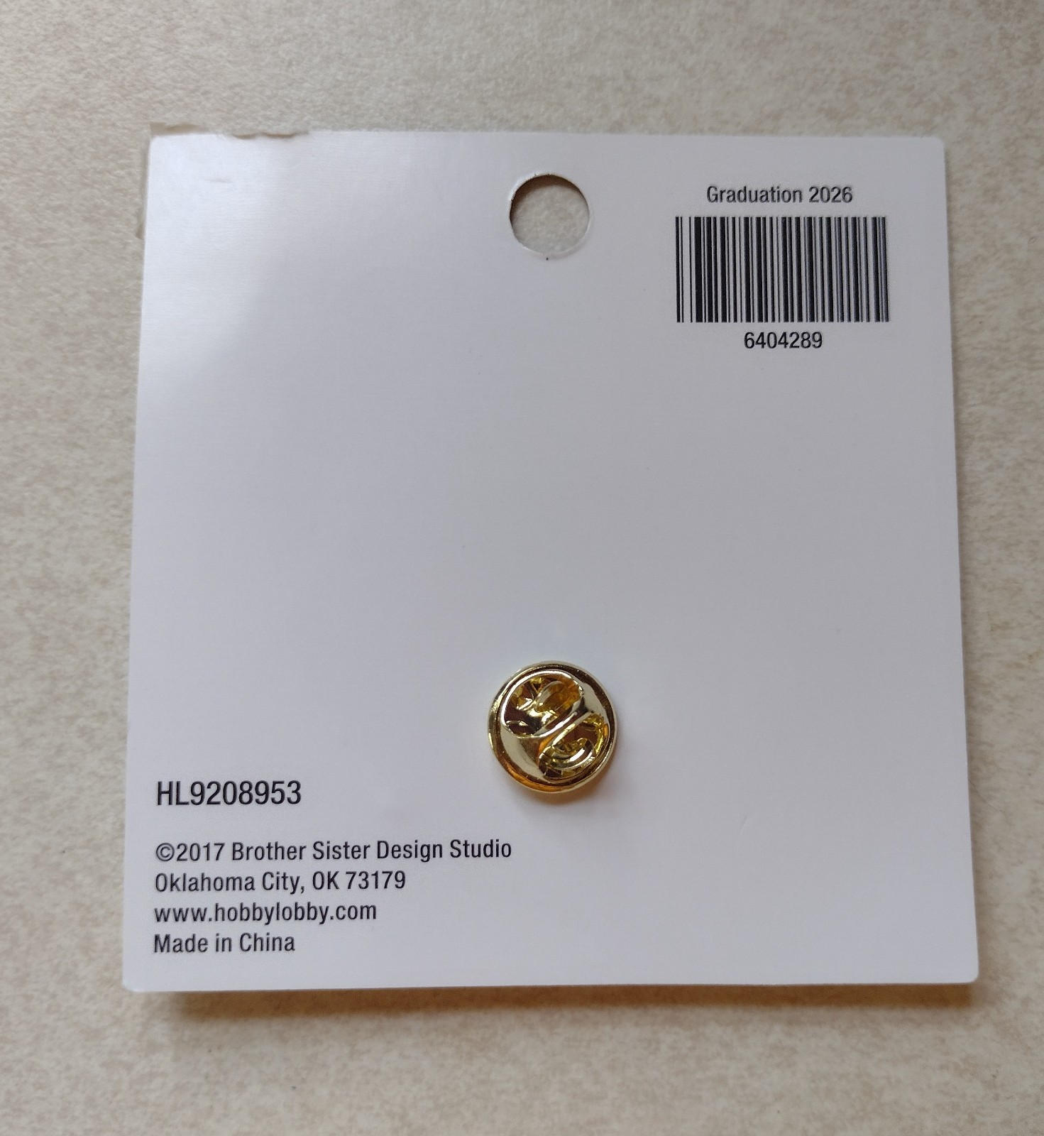 Graduation Enamel Pin ‘I Did It’ High School College Graduation New