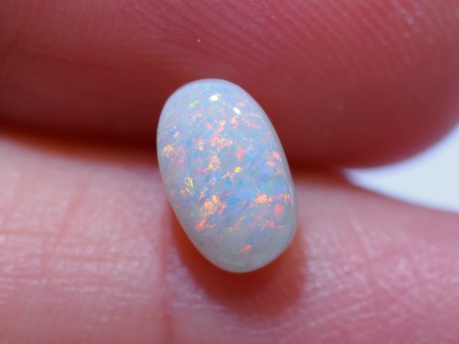 1.1ct White Opal from Lightning Ridge | Natural Australian Opal Gem