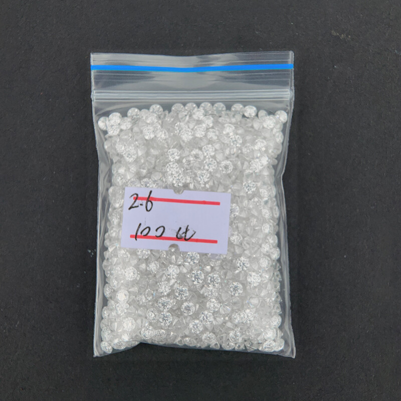 1.0Carat 0.7~3.0 SMALL SIZE MOISSANITE D Color Diamond Test Positive For Jewelry