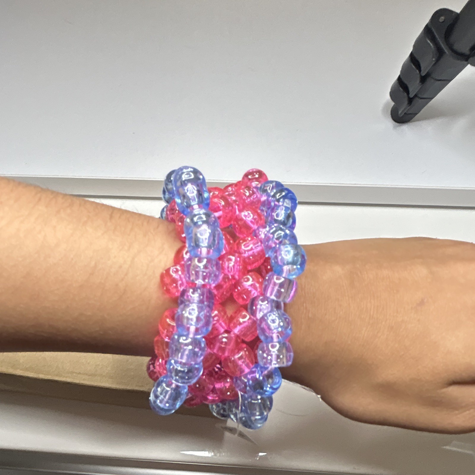 Blue Pink Clear Mini rotator cuff base