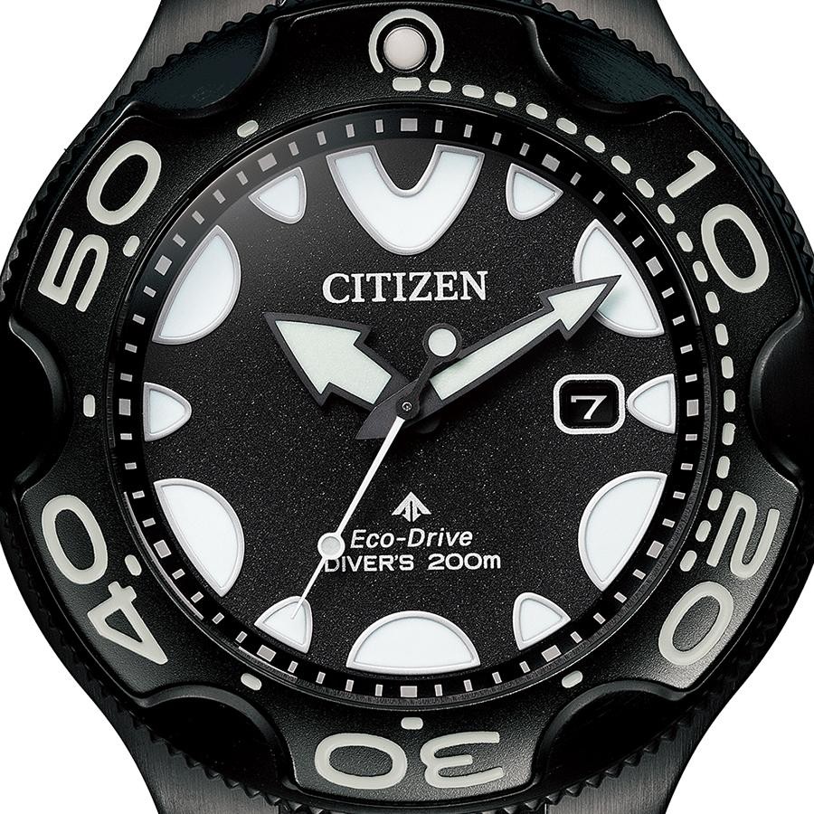 CITIZEN Promaster BN0235-01E Eco-Drive Whale Shark Solar 200M Diver Men Watch