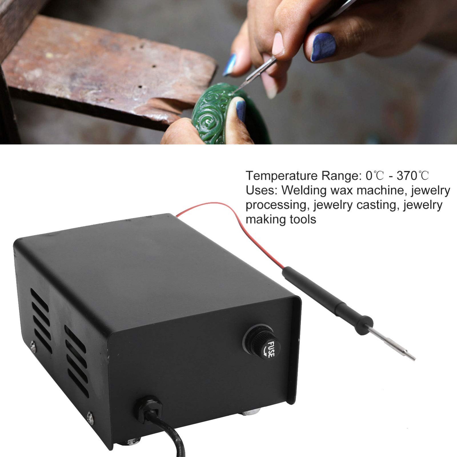 Compact Jewelry Wax Welder Soldering Machine for Jewelry Making & Casting
