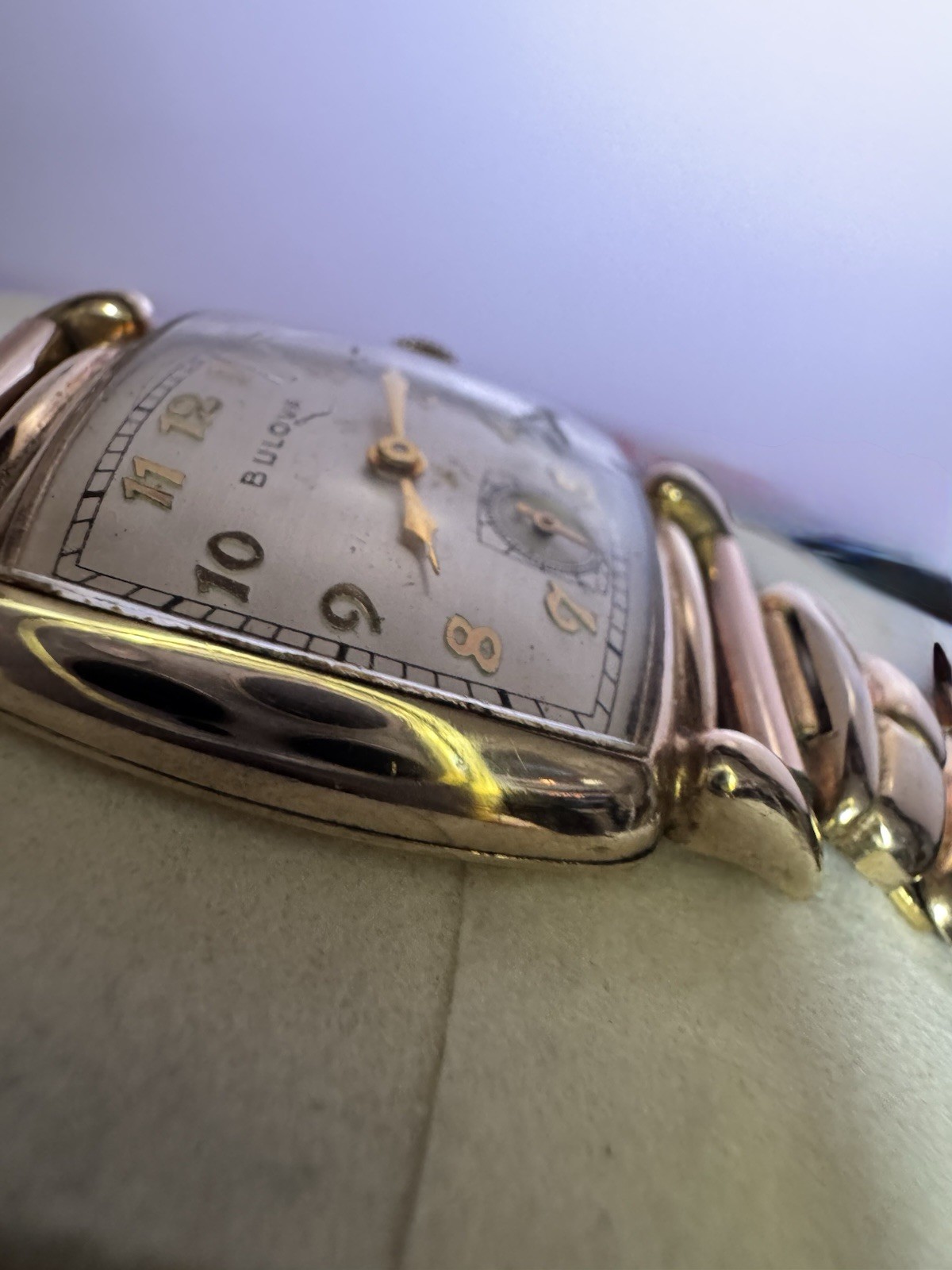 Vintage 1949 10K Gold Filled Bulova His Excellency “XX” watch