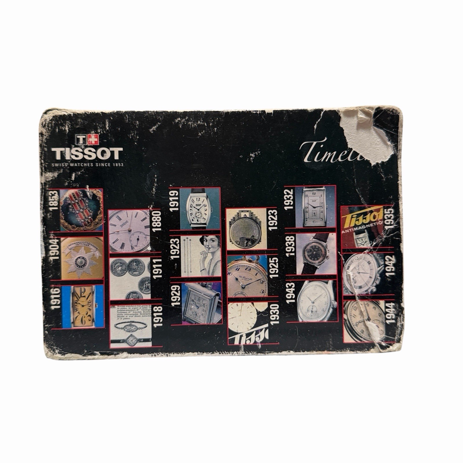 Tissot T-Touch Mens Vintage Watch 38mm Stainless Steel Analog Digital Box Set