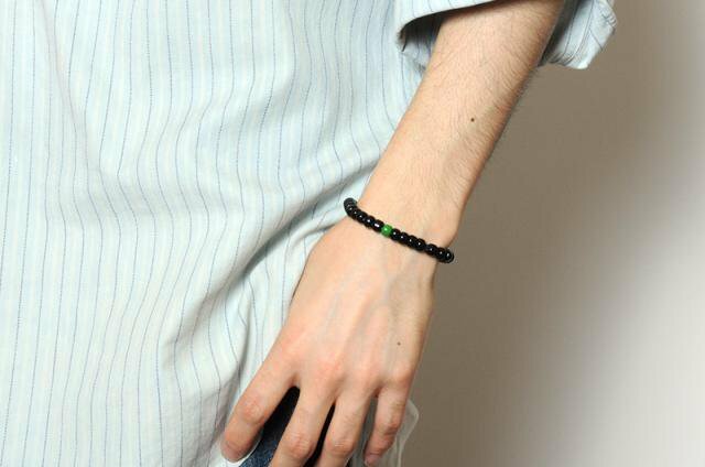 EVANGELION [VIVIFY x RADIO EVA] W Cord Beads Bracelet (SHOGOUKI) MADE IN JAPAN