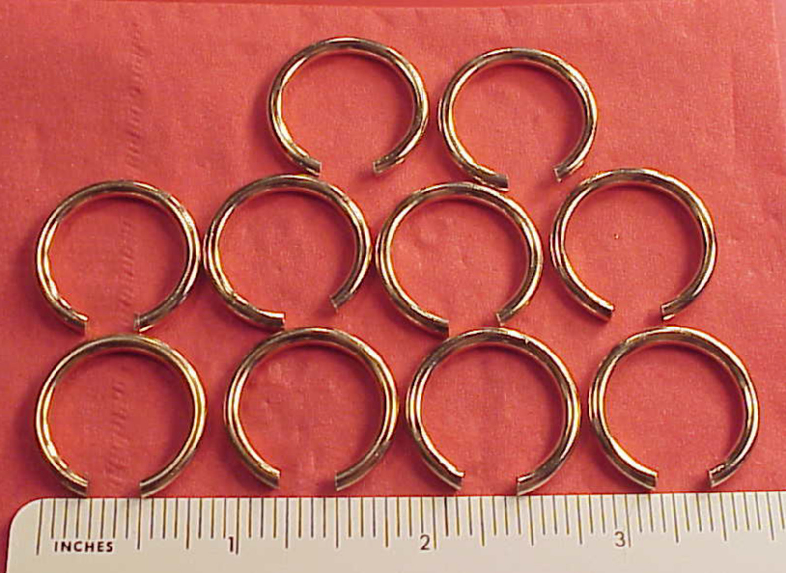 18 Size Pocket Watch Bows 14k Rose Hamilton Plate 10 PIECES in This Listing