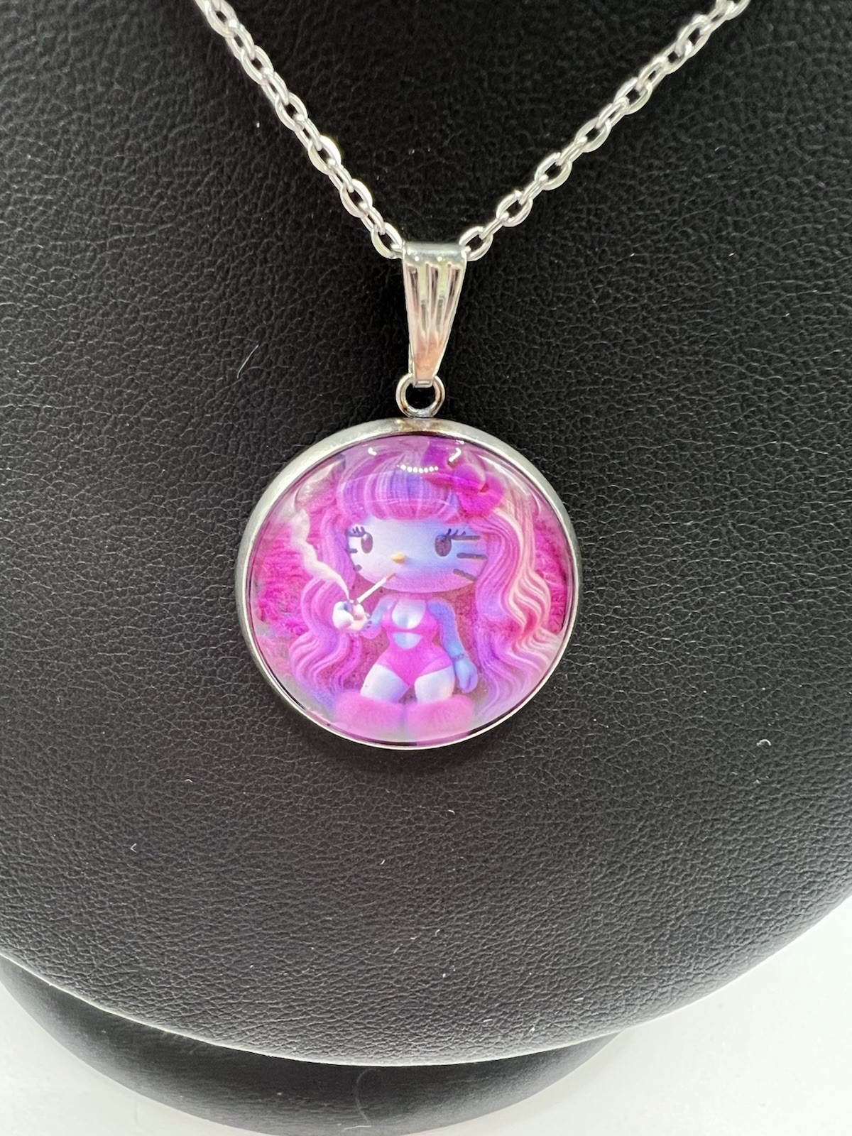 Hello Kitty Necklace- 3 Different Designs – Each Sold Separately
