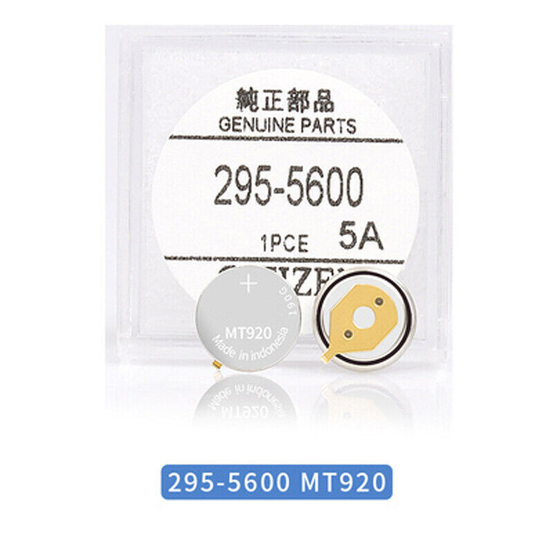 1pcs For Eco-Drive MT920 295-5600 Capacitor Sealed Rechargeable Battery
