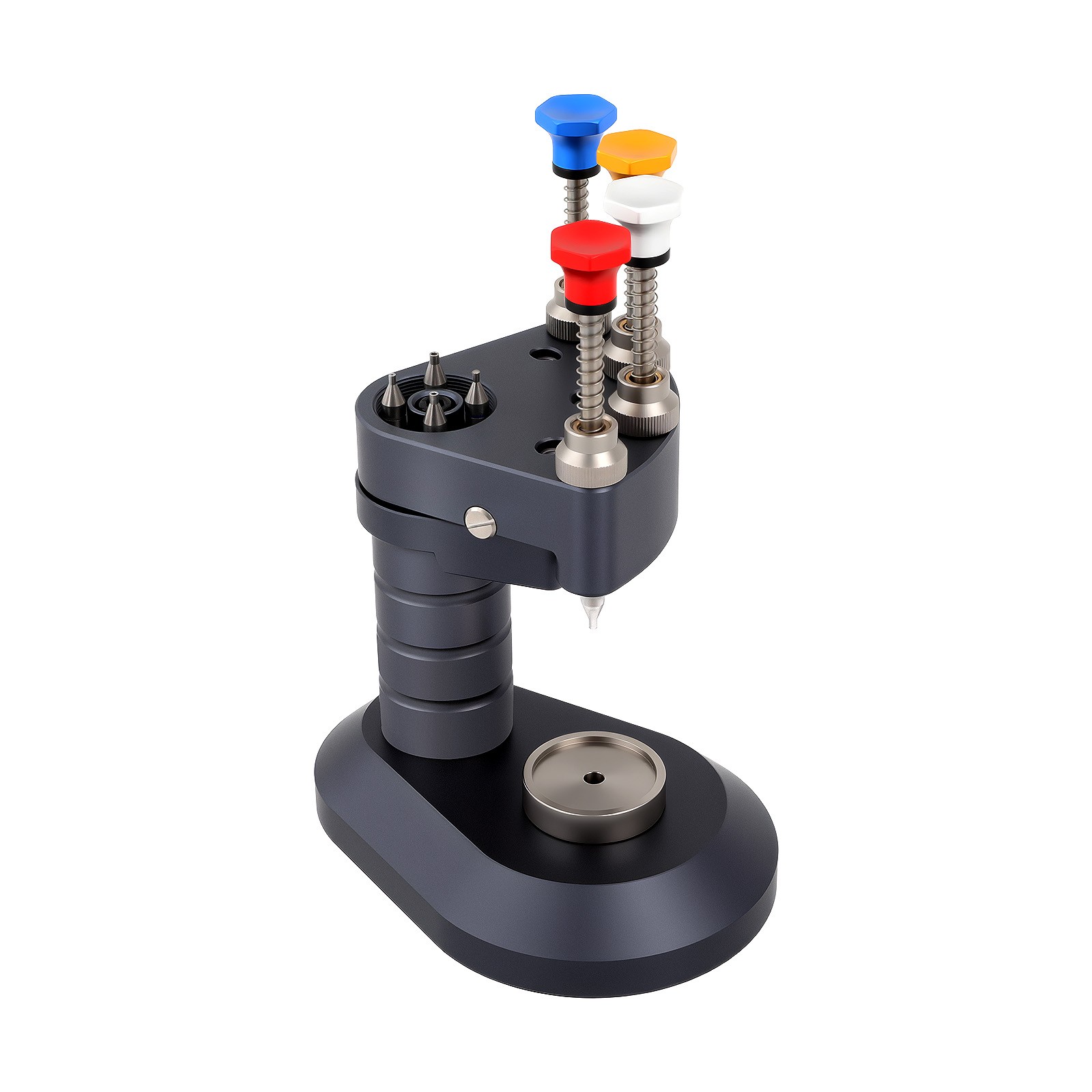4 Pin Watch Hand Presser High-Precision Watchmakers Setting Fitting Repair Tool