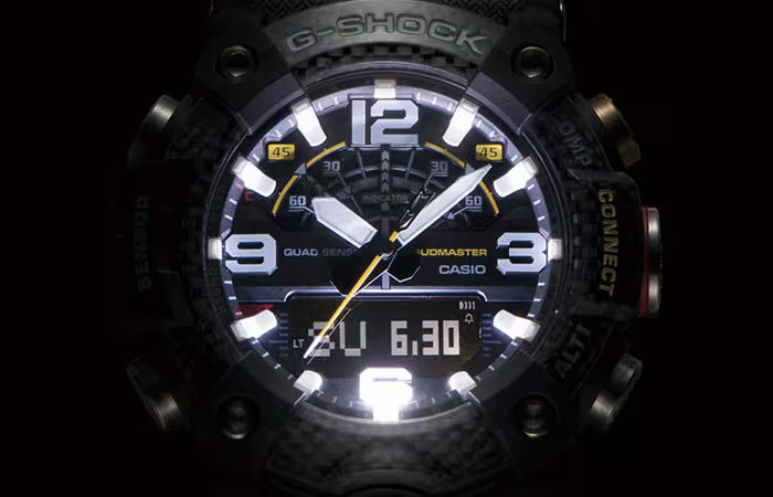 Casio G-Shock MUDMASTER Carbon Core Mud-Resistant Outdoors Mens Watch GGB100-1A3