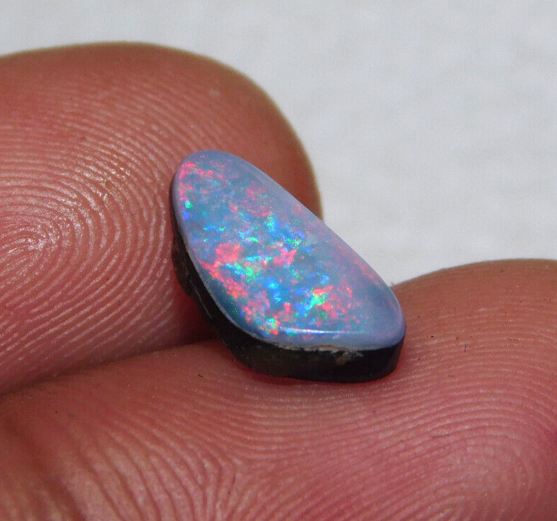 9.45 CT Doublet Australian Fire Opal Natural Gemstone Cabochon AA+ Quallity
