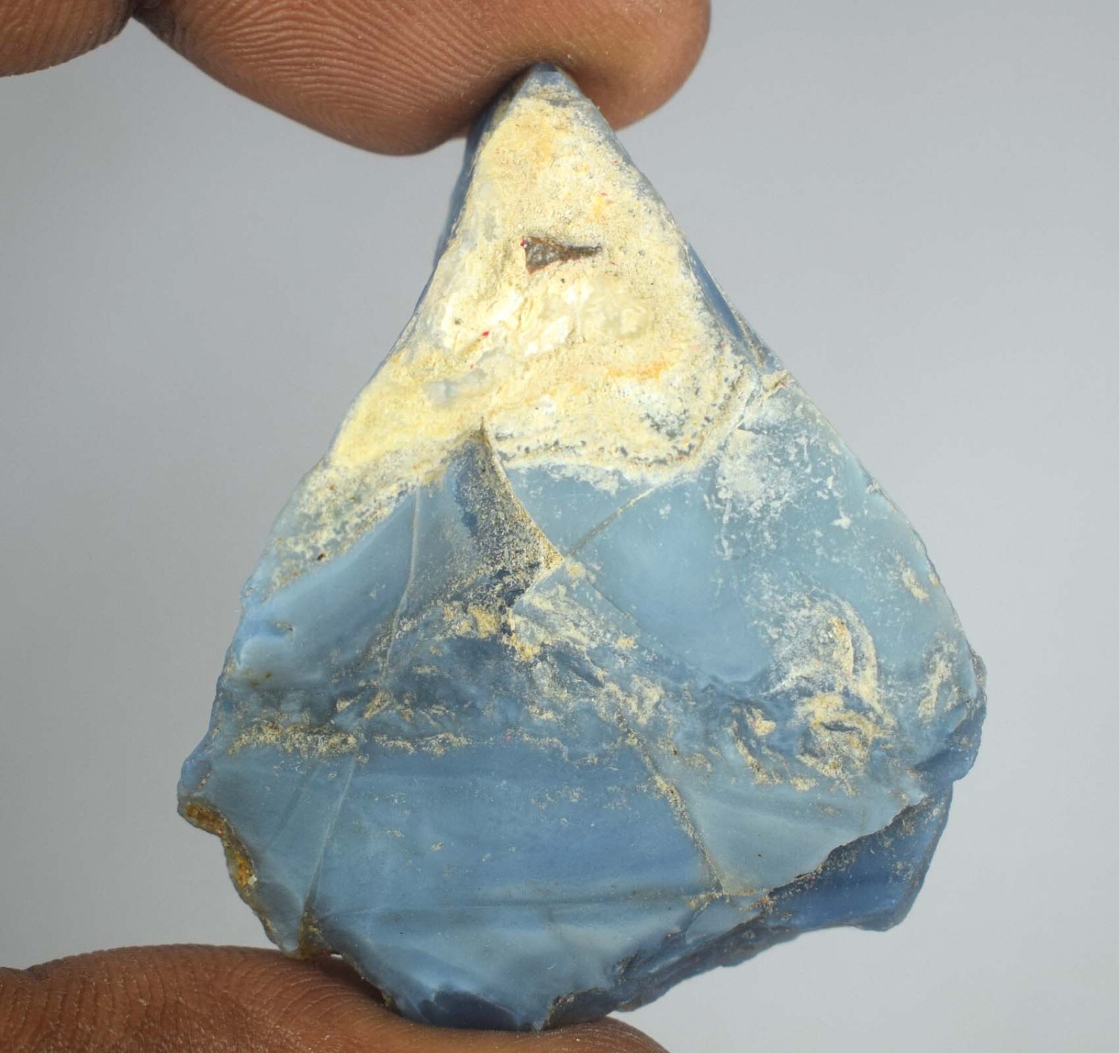 Blue Opal Natural Australian 97.70 Ct/47 mm Gemstone Rough Engagement Gift
