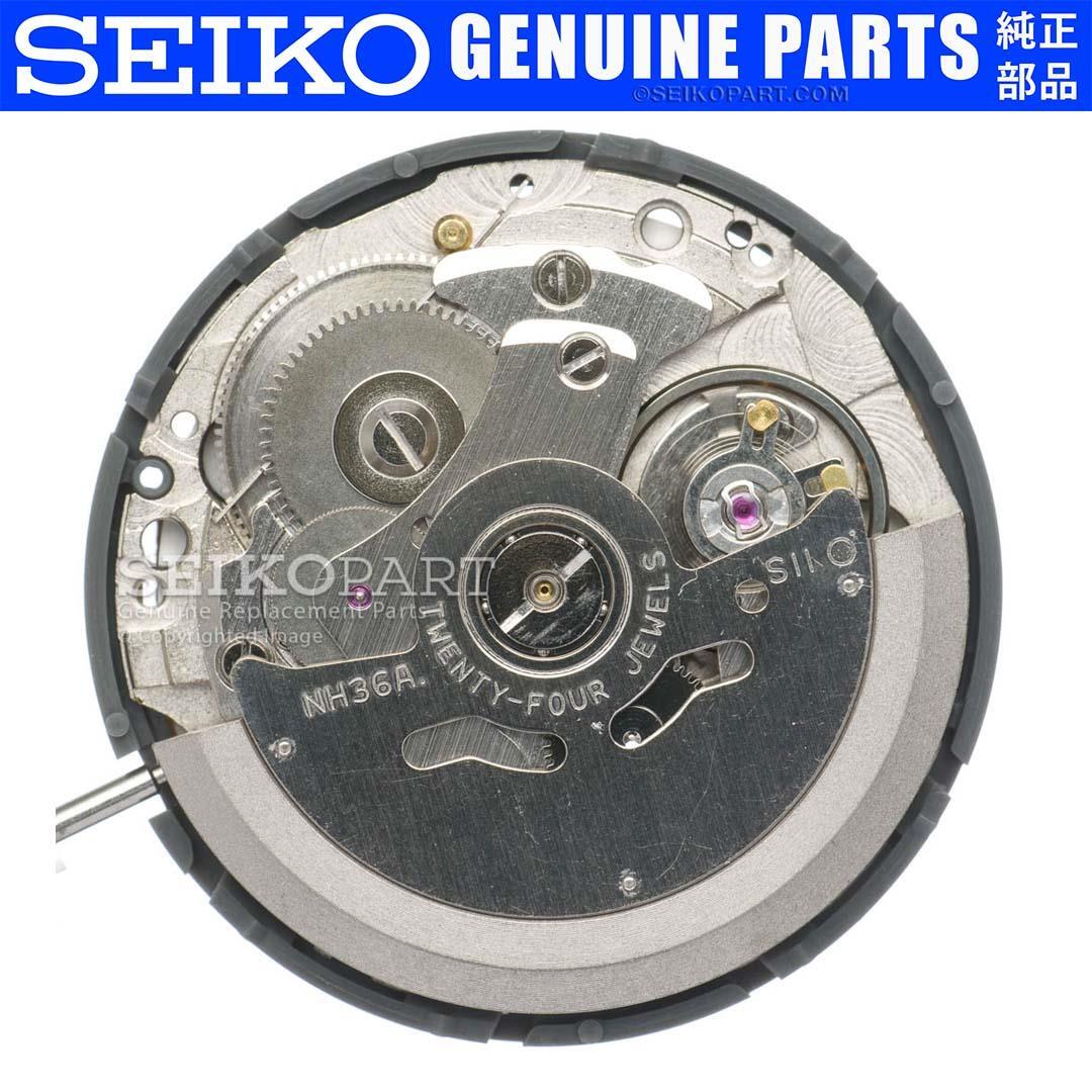 SEIKO SII NH36 / NH36A Watch Movement ENGLISH/SPANISH Crown @ 4 o’clock SKX007