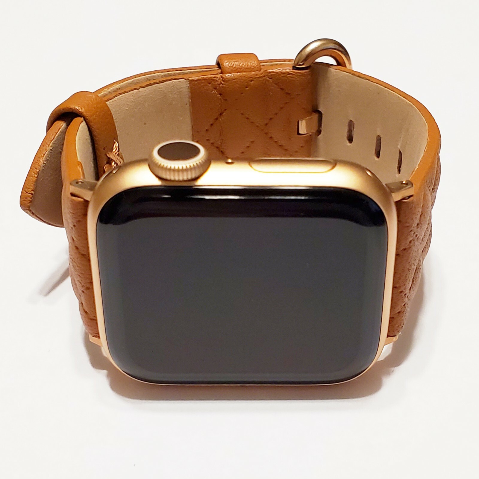 Leather Modern Style Band for Apple Watch Series 9, 8, 7, 6, 5, 4, 3, 2, 1, SE