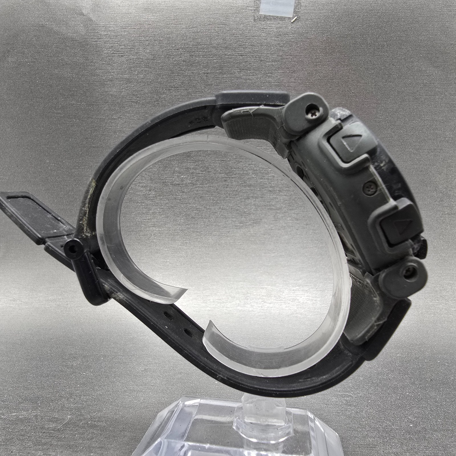 Casio G-Shock DW-003 Watch Men 44mm Black Gray Alarm Chronograph New battery
