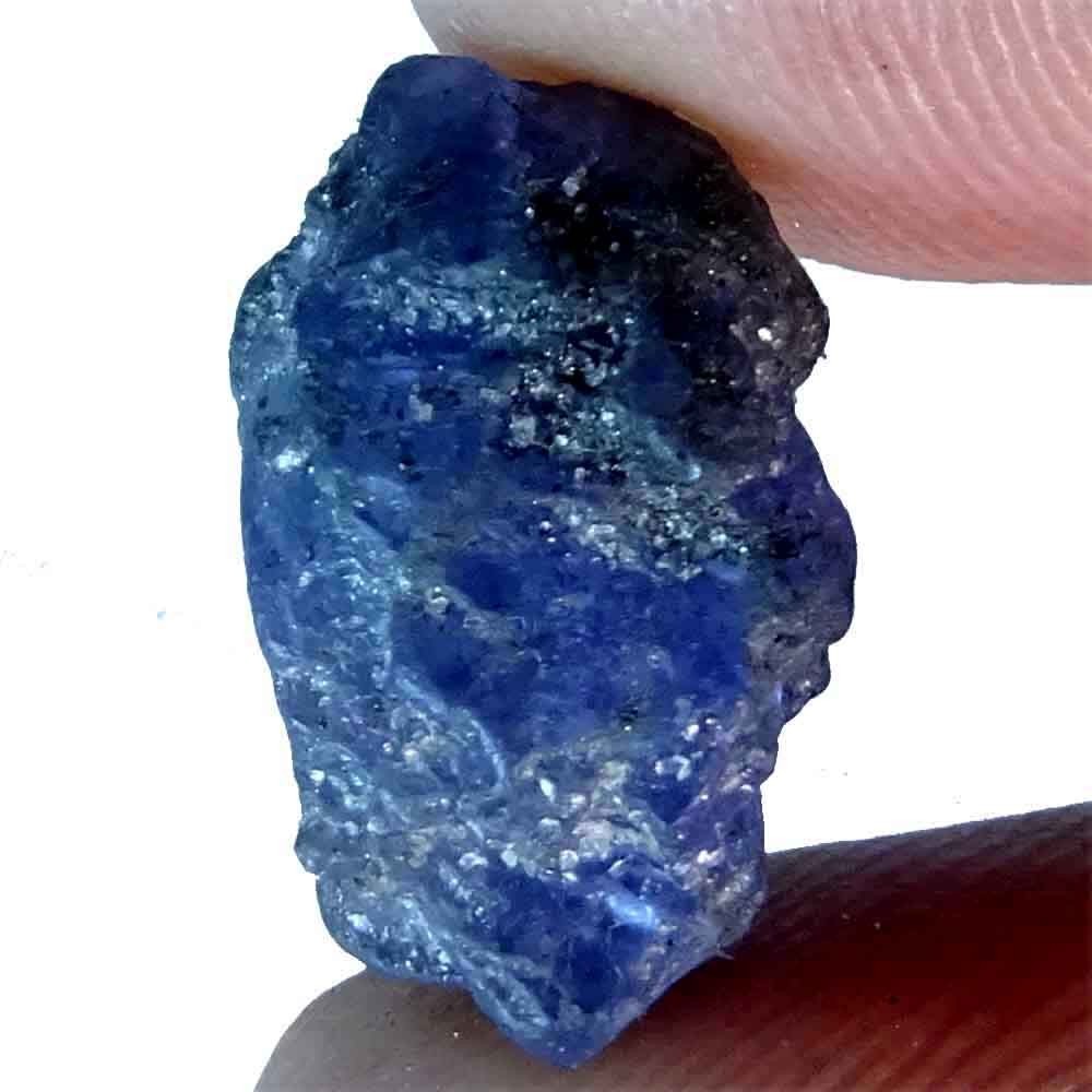 100% Natural A+A Blue Top Tanzanite Rough Loose Gemstones 07.90 Cts .